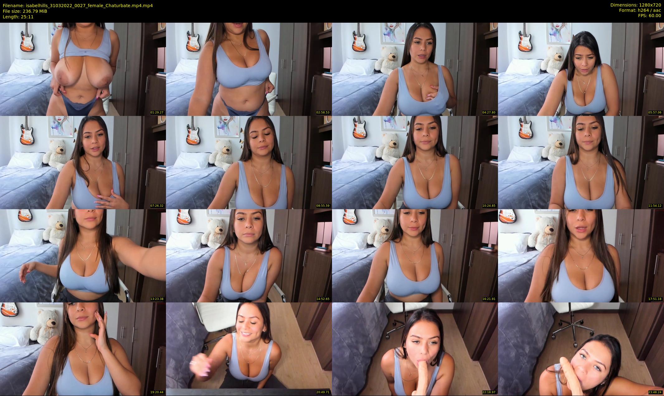 isabelhills — 26 minute Chaturbate female cam show recording, 720p, Mar 31, 2022