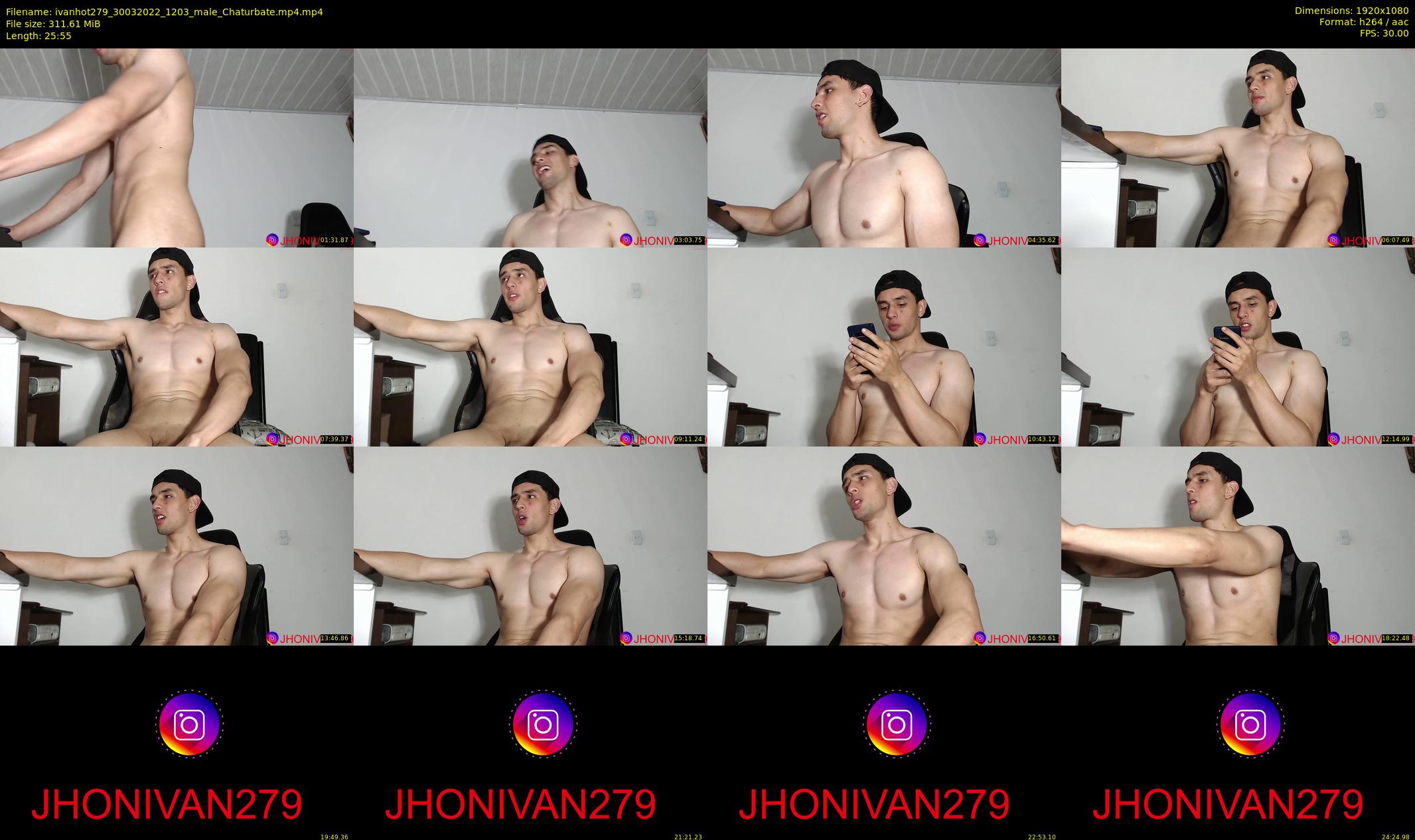 ivanhot279 — 26 minute Chaturbate male cam show recording, 1080p, Mar 30, 2022