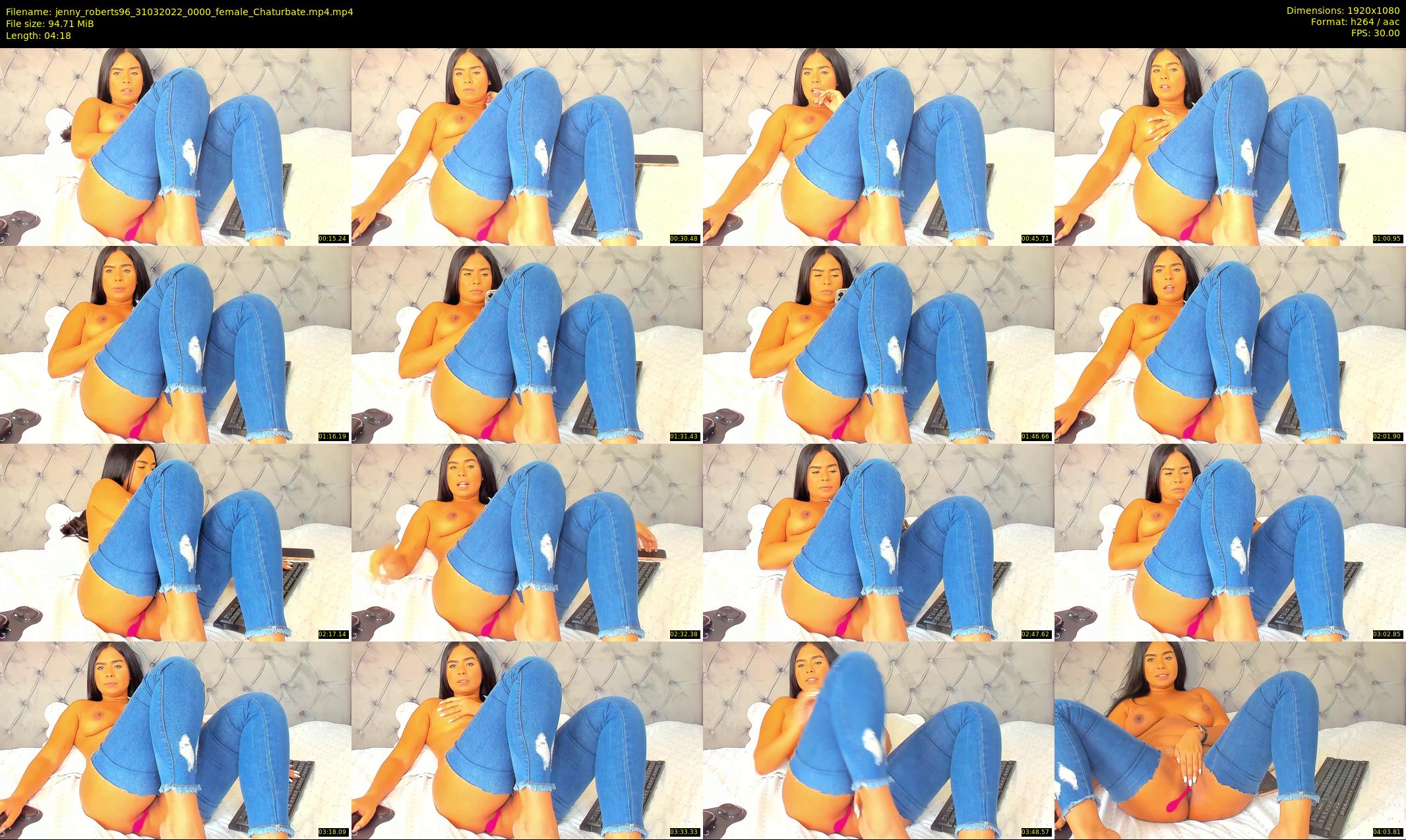 jenny_roberts96 — 5 minute Chaturbate female cam show recording, 1080p, Mar 31, 2022
