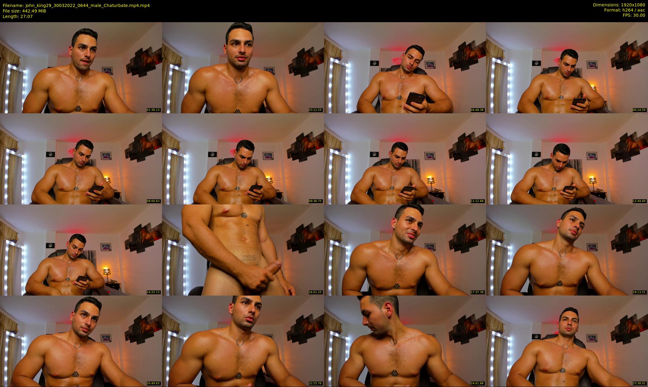 john_king29 — 28 minute Chaturbate male cam show recording, 1080p, Mar 30, 2022