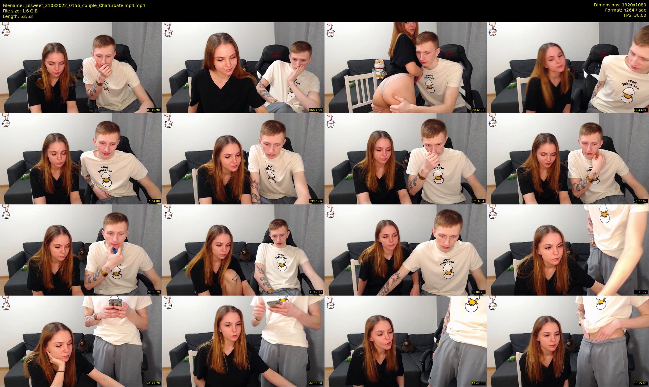 julsweet — 54 minute Chaturbate male cam show recording, 1080p, Mar 31, 2022