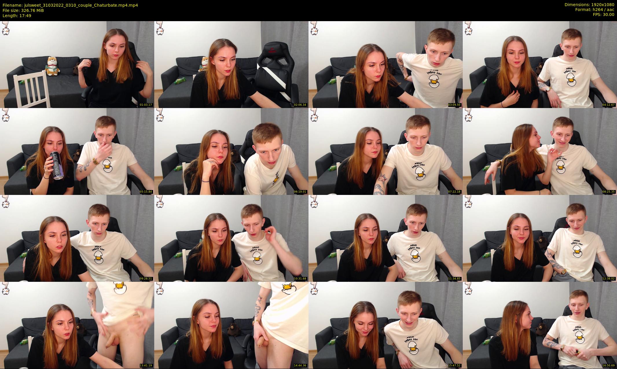 julsweet — 18 minute Chaturbate male cam show recording, 1080p, Mar 31, 2022