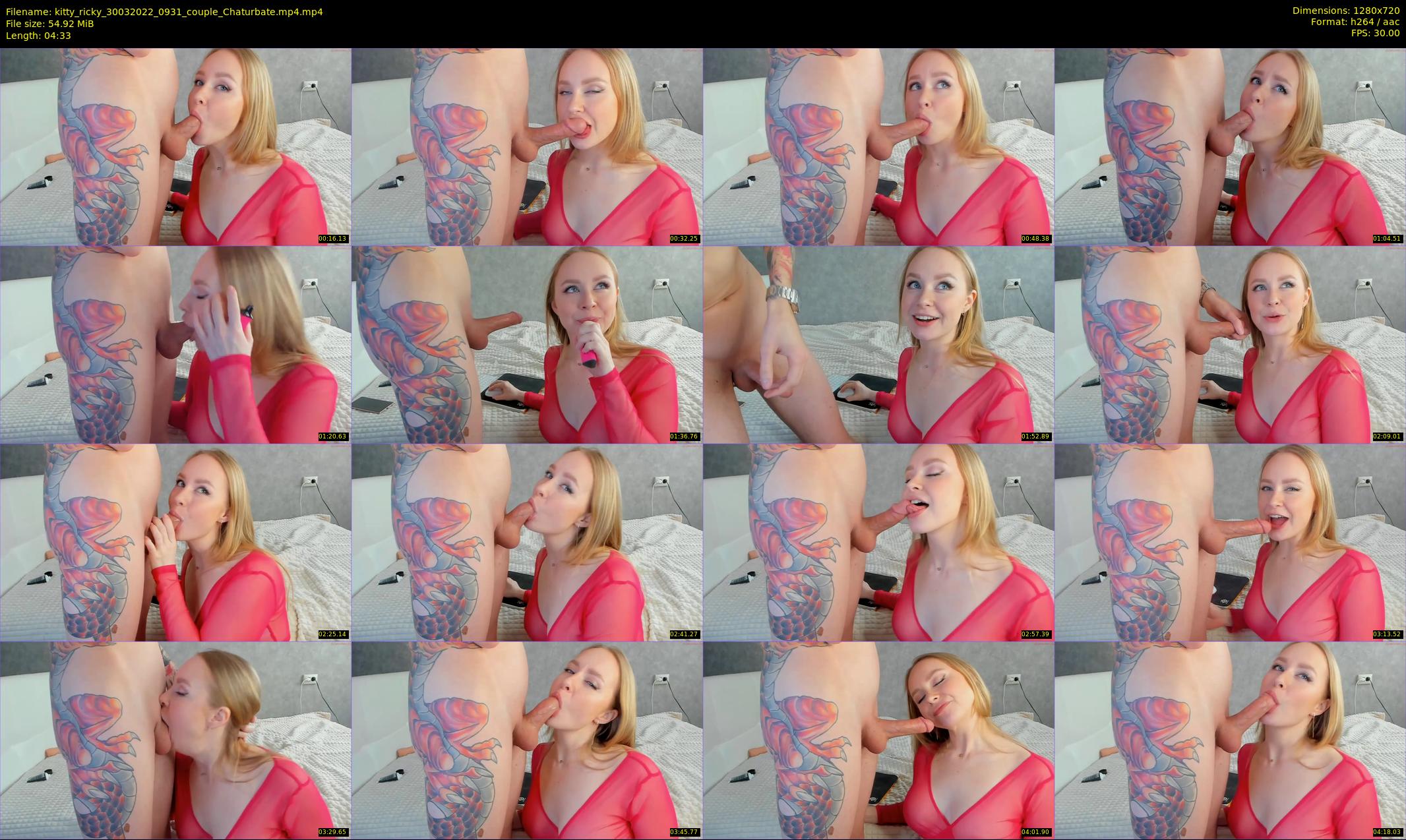 kitty_ricky — 5 minute Chaturbate couple cam show recording, 720p, Mar 30, 2022