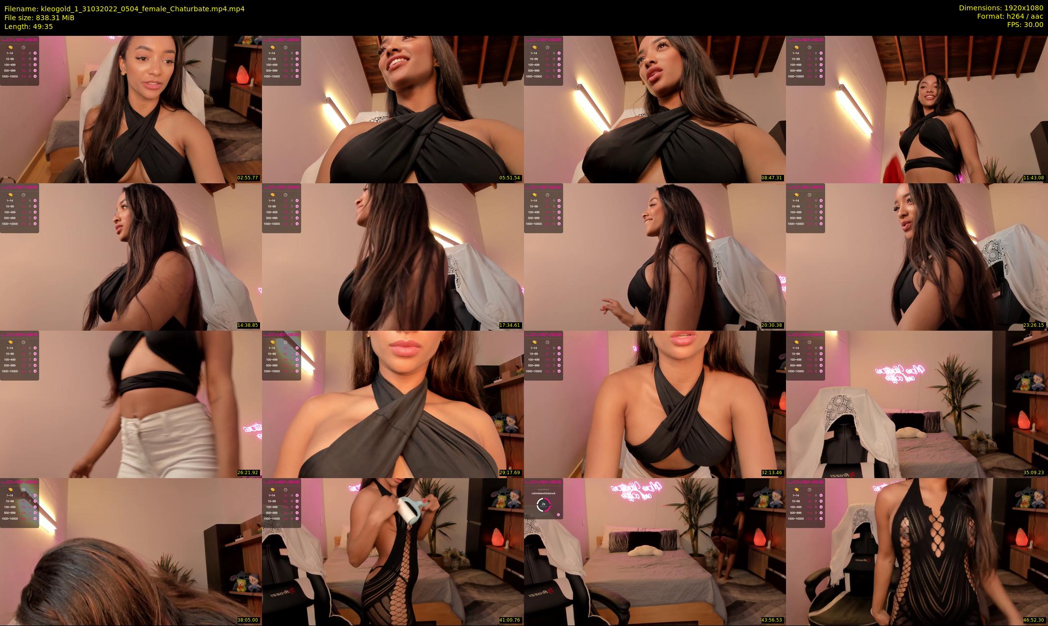 kleogold_1 — 50 minute Chaturbate female cam show recording, 1080p, Mar 31, 2022
