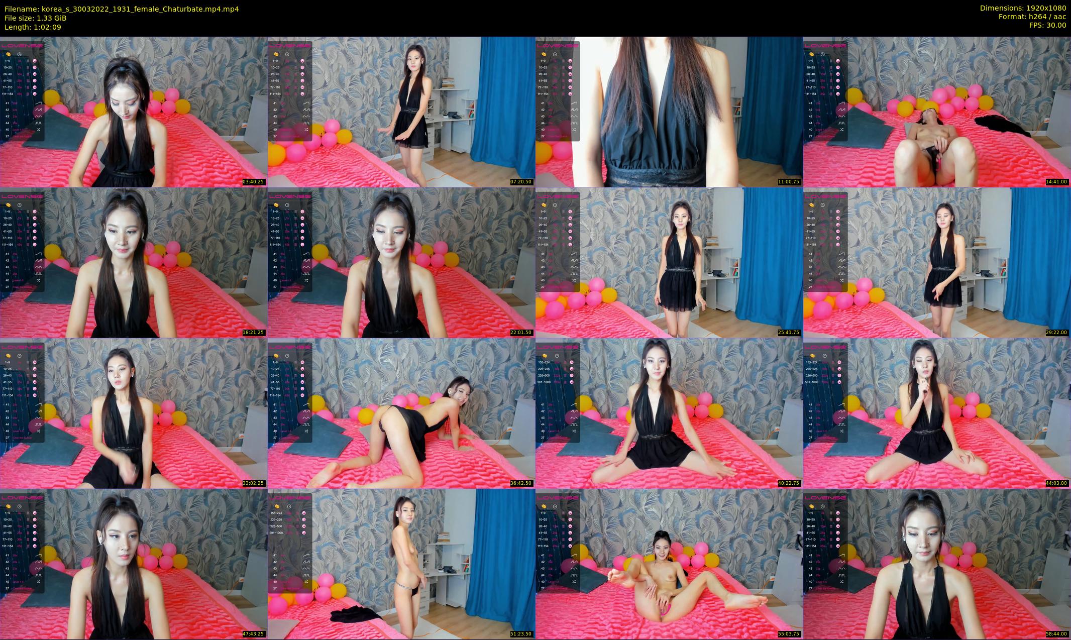 korea_s — 63 minute Chaturbate female cam show recording, 1080p, Mar 30, 2022