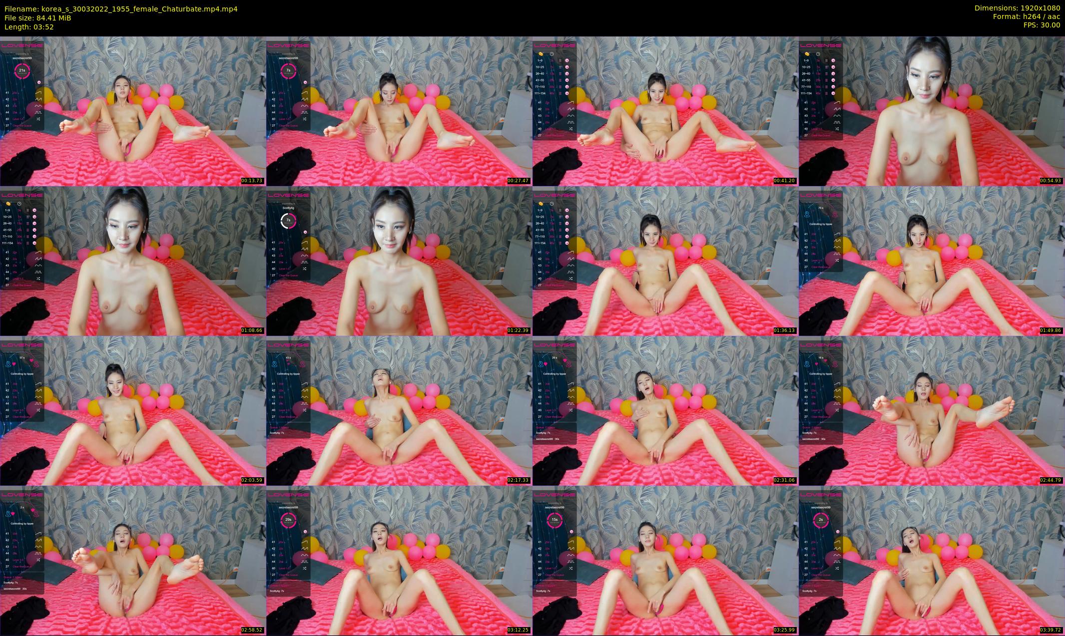 korea_s — 4 minute Chaturbate female cam show recording, 1080p, Mar 30, 2022