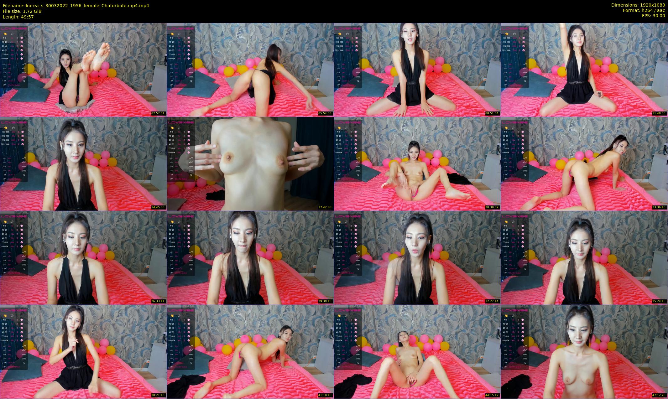korea_s — 50 minute Chaturbate female cam show recording, 1080p, Mar 30, 2022