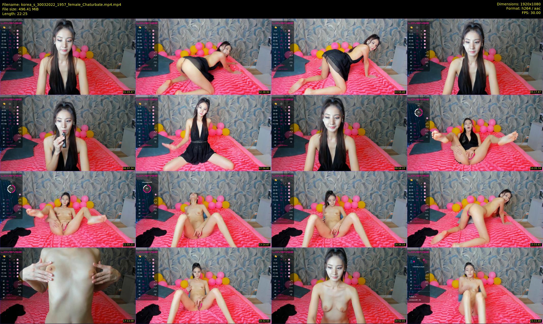 korea_s — 23 minute Chaturbate female cam show recording, 1080p, Mar 30, 2022