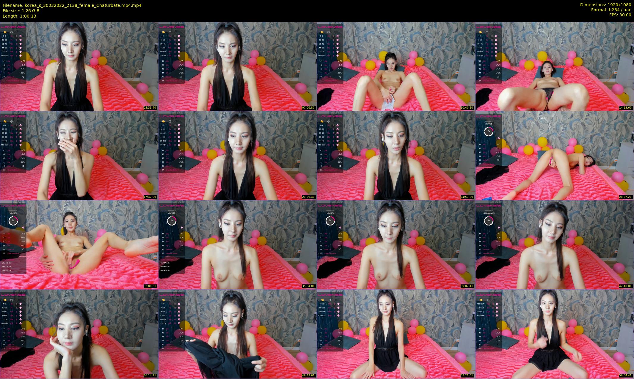 korea_s — 61 minute Chaturbate female cam show recording, 1080p, Mar 30, 2022