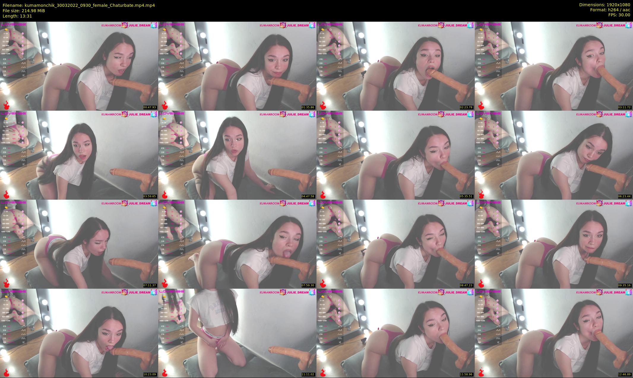 kumamonchik — 14 minute Chaturbate couple cam show recording, 1080p, Mar 30, 2022