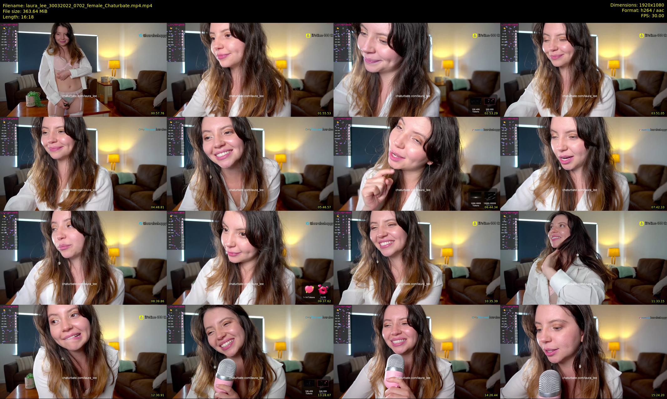 laura_lee — 17 minute Chaturbate female cam show recording, 1080p, Mar 30, 2022