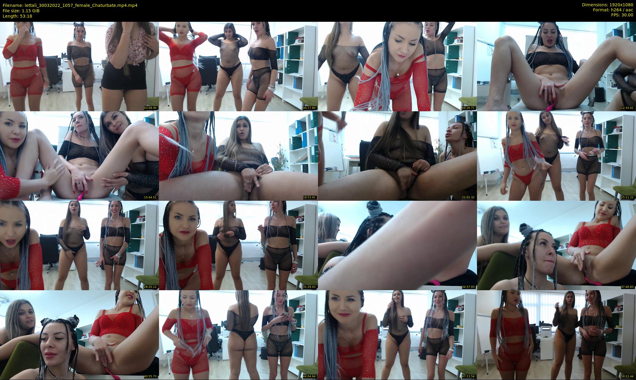 lettali — 54 minute Chaturbate female cam show recording, 1080p, Mar 30, 2022