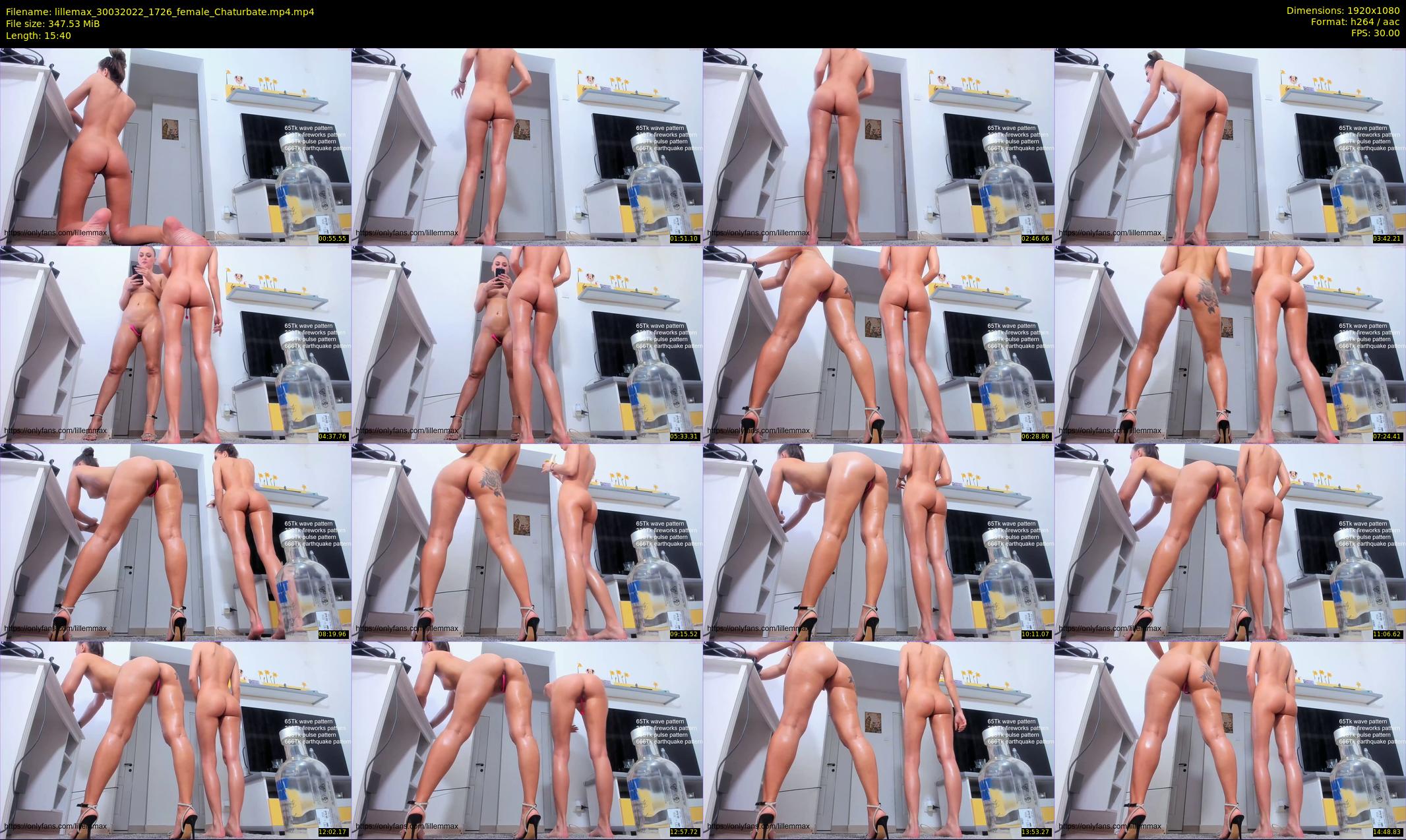 lillemax — 16 minute Chaturbate female cam show recording, 1080p, Mar 30, 2022