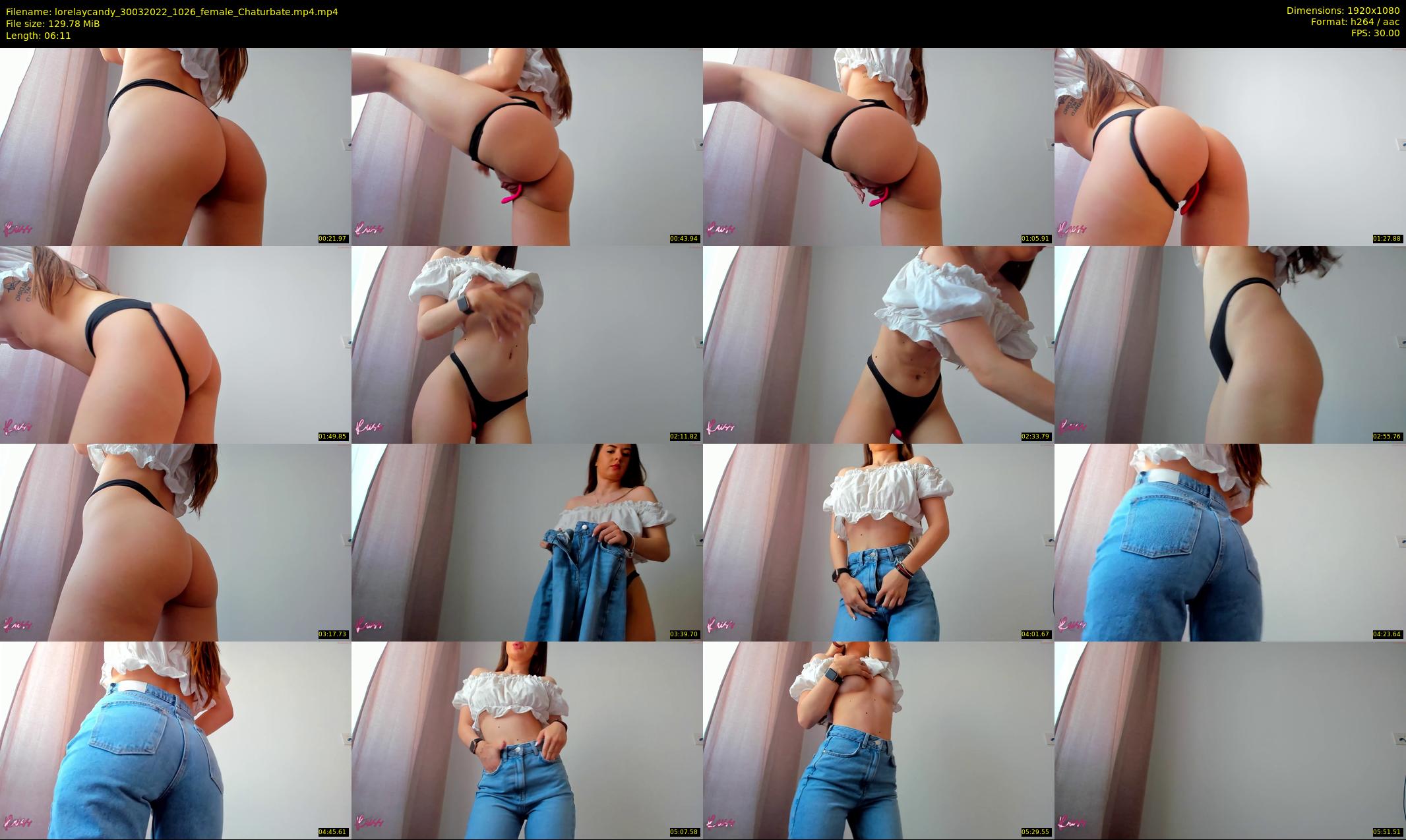 lorelaycandy — 7 minute Chaturbate female cam show recording, 1080p, Mar 30, 2022
