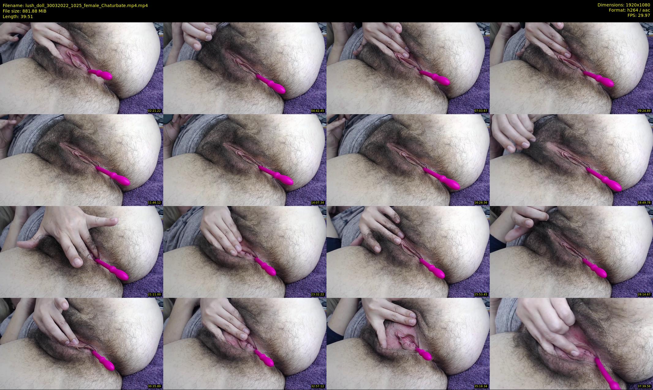 lush_doll — 40 minute Chaturbate female cam show recording, 1080p, Mar 30, 2022