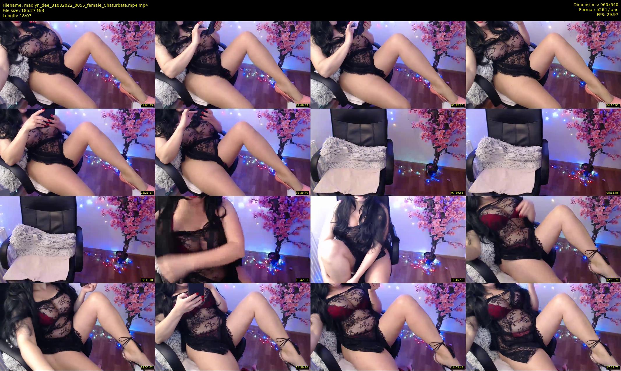 madlyn_dee — 19 minute Chaturbate female cam show recording, 480p, Mar 31, 2022