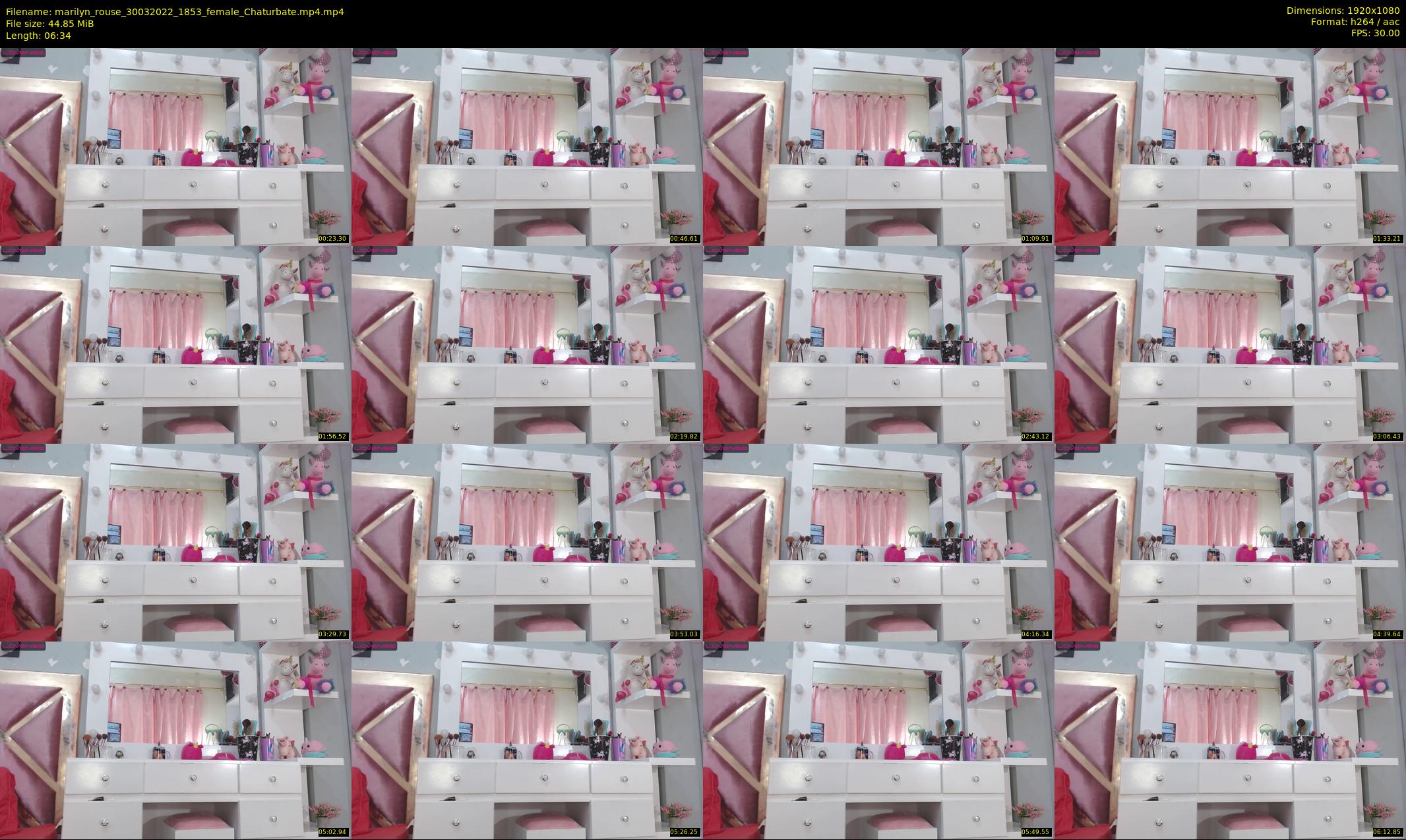 marilyn_rouse — 7 minute Chaturbate female cam show recording, 1080p, Mar 30, 2022