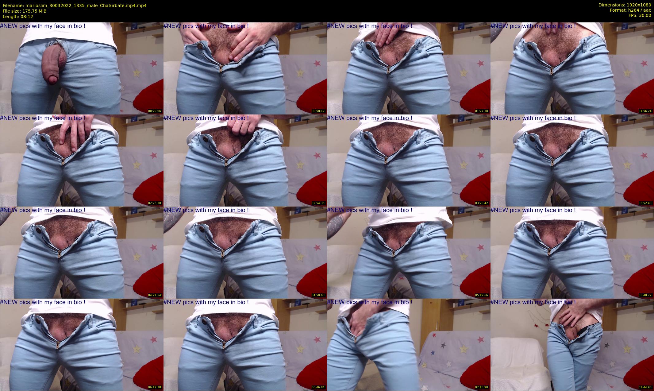marioslim — 9 minute Chaturbate male cam show recording, 1080p, Mar 30, 2022