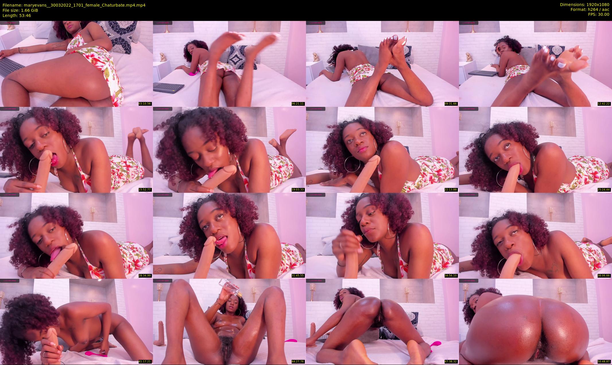 maryevans_ — 54 minute Chaturbate female cam show recording, 1080p, Mar 30, 2022