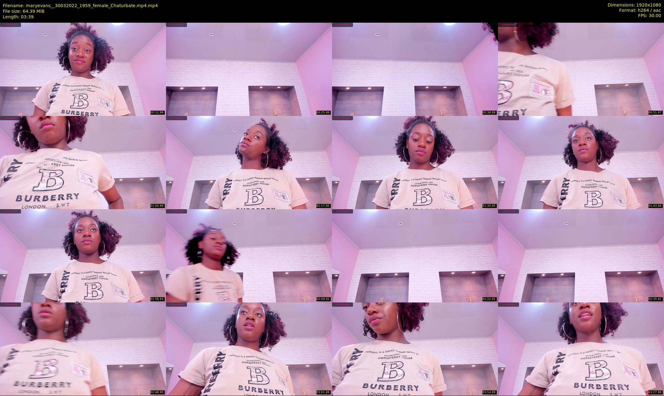 maryevans_ — 4 minute Chaturbate female cam show recording, 1080p, Mar 30, 2022
