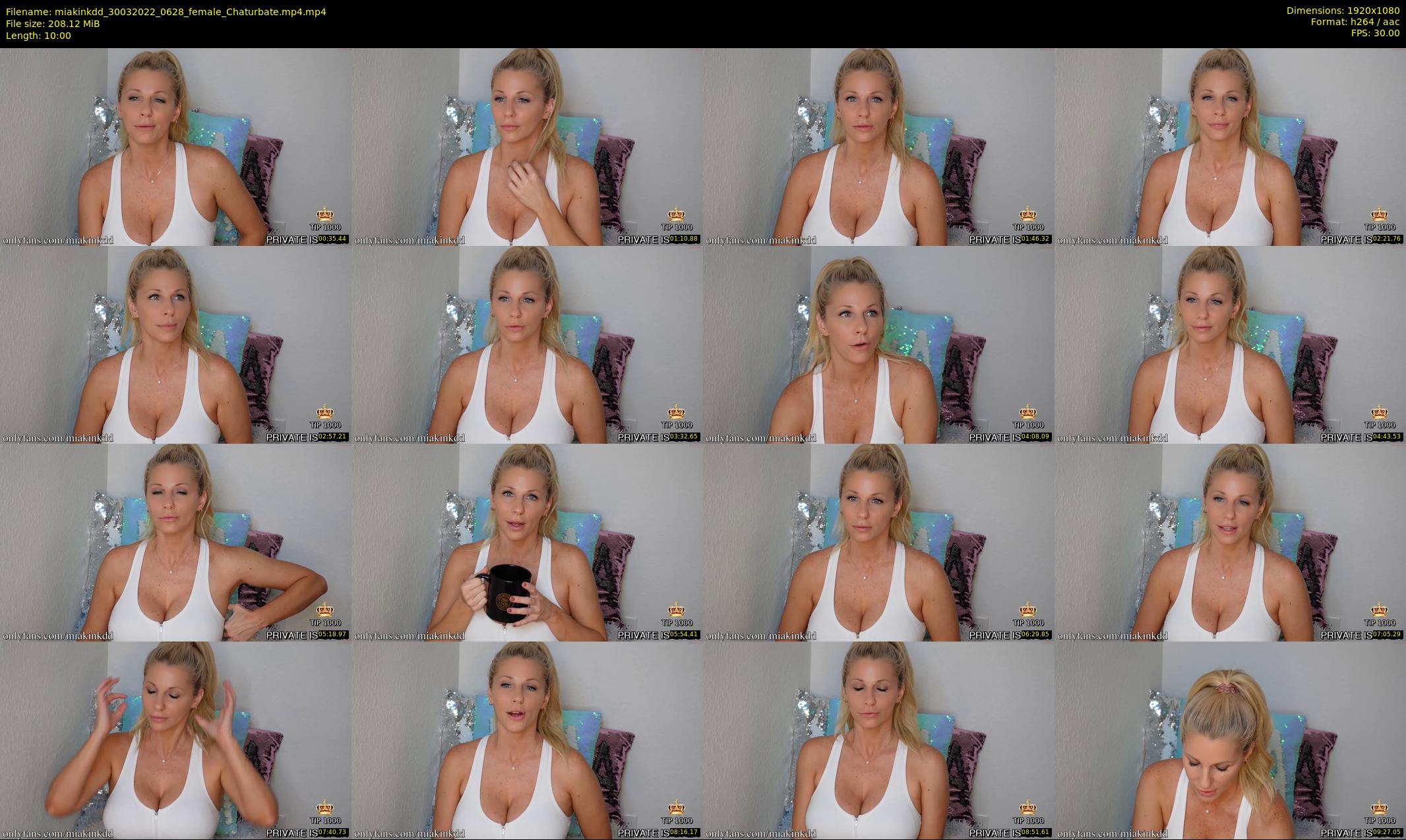 miakinkdd — 10 minute Chaturbate female cam show recording, 1080p, Mar 30, 2022