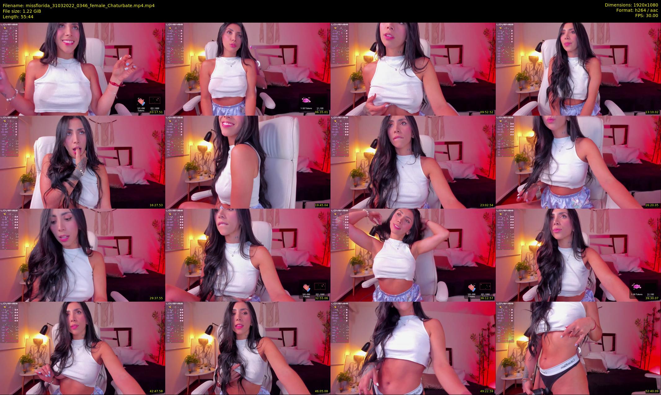 missflorida — 56 minute Chaturbate female cam show recording, 1080p, Mar 31, 2022