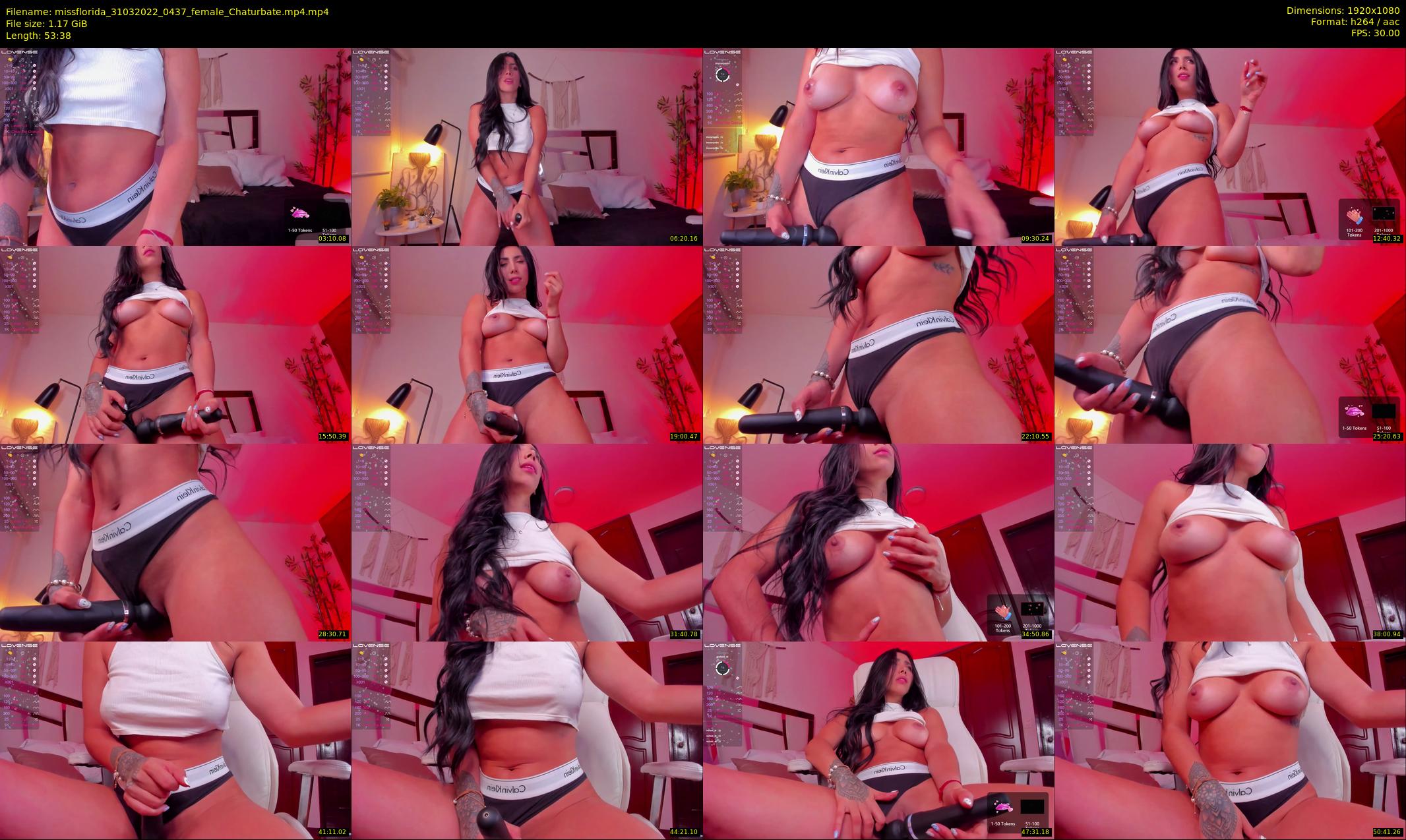 missflorida — 54 minute Chaturbate female cam show recording, 1080p, Mar 31, 2022