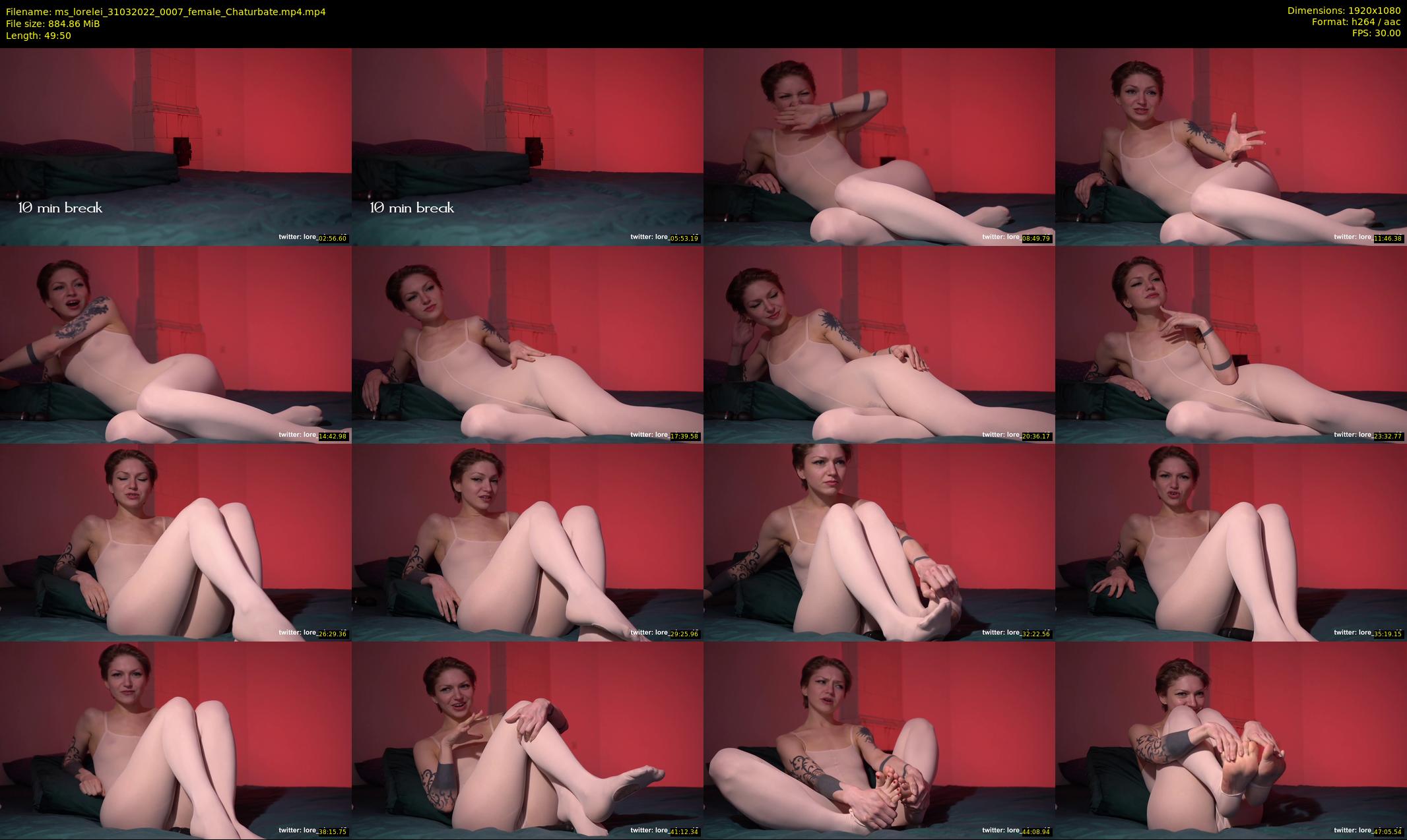 ms_lorelei — 50 minute Chaturbate female cam show recording, 1080p, Mar 31, 2022