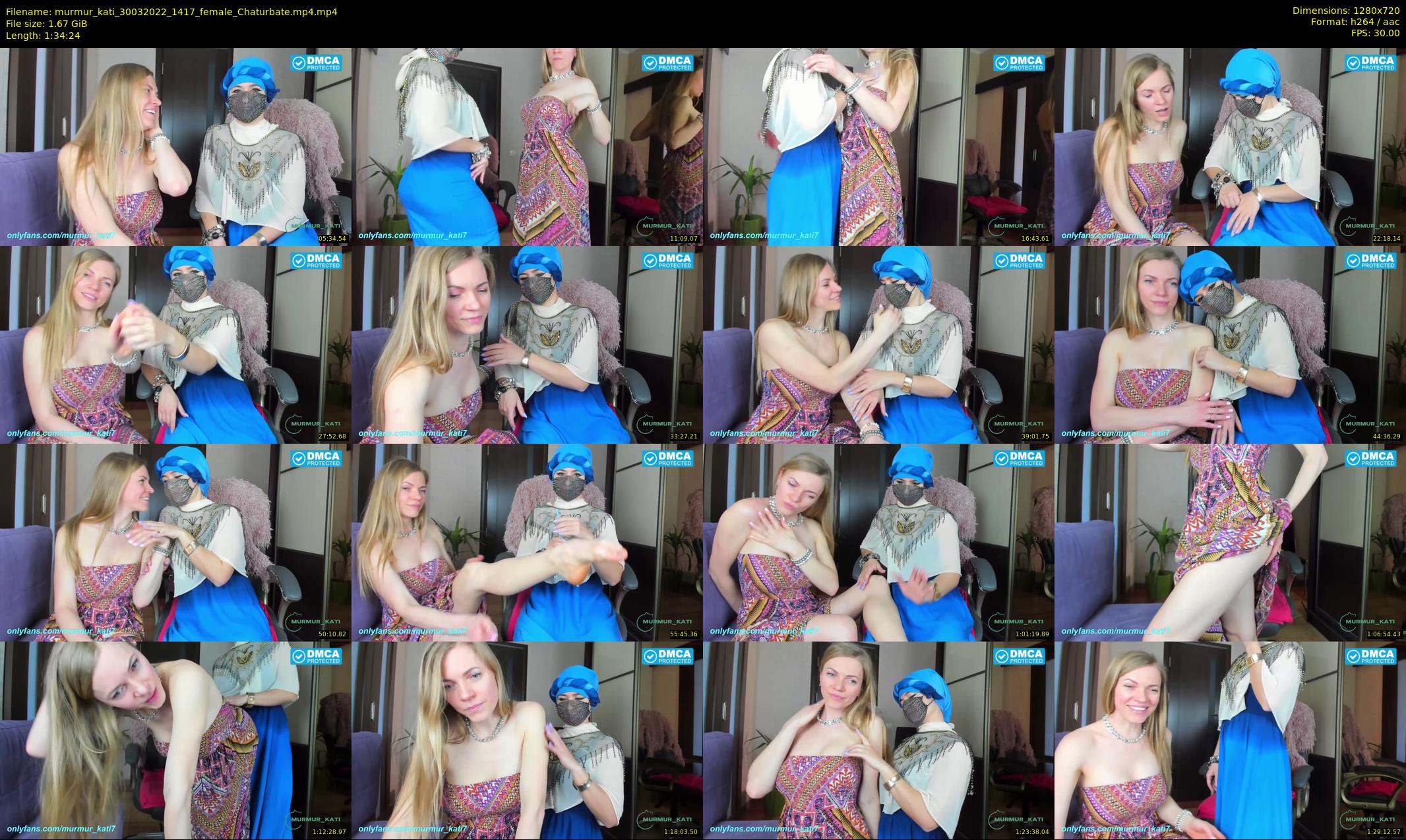 murmur_kati — 95 minute Chaturbate female cam show recording, 720p, Mar 30, 2022