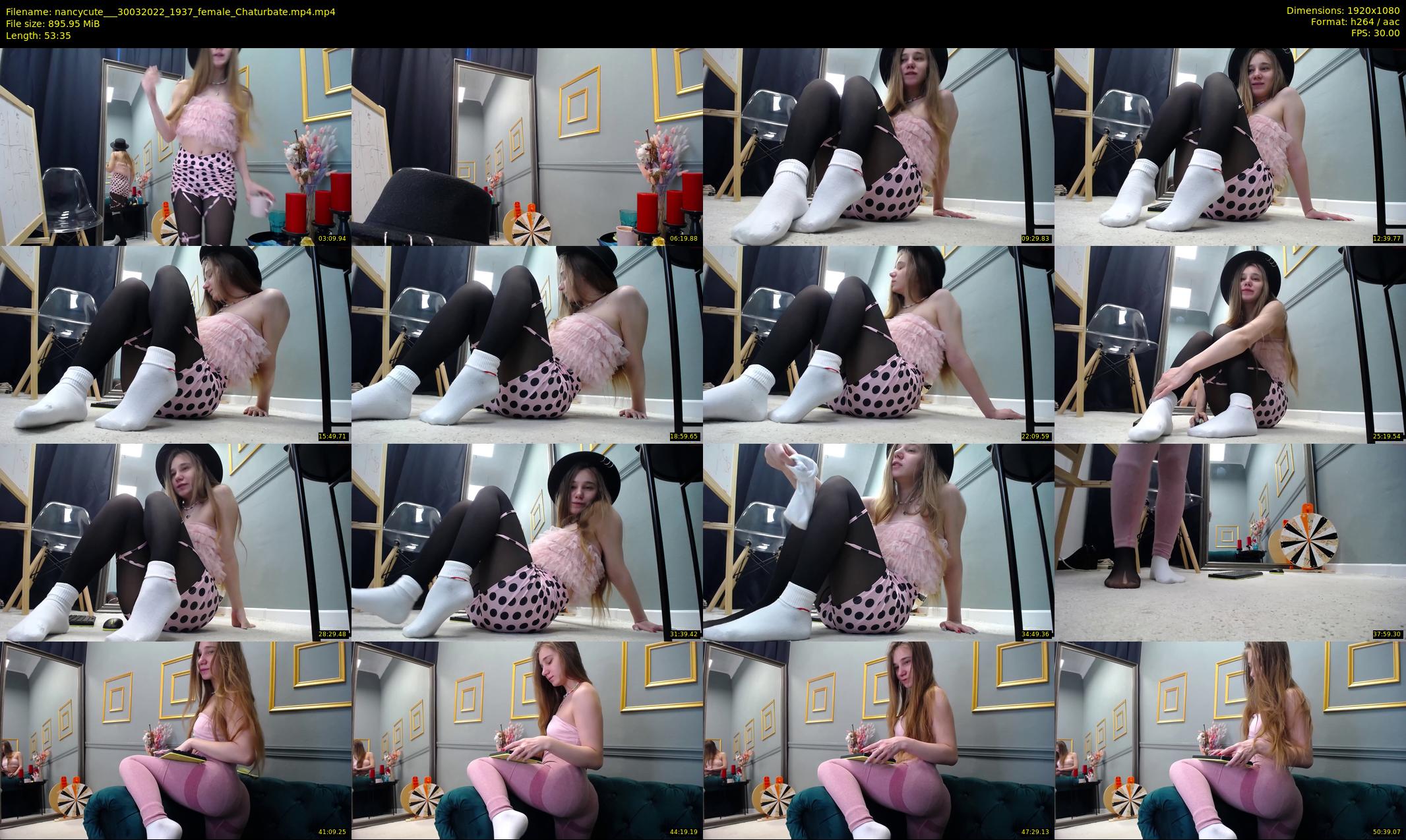 nancycute__ — 54 minute Chaturbate female cam show recording, 1080p, Mar 30, 2022