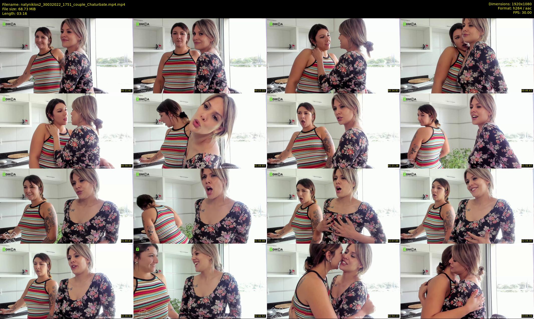 natyniklos2 — 4 minute Chaturbate couple cam show recording, 1080p, Mar 30, 2022