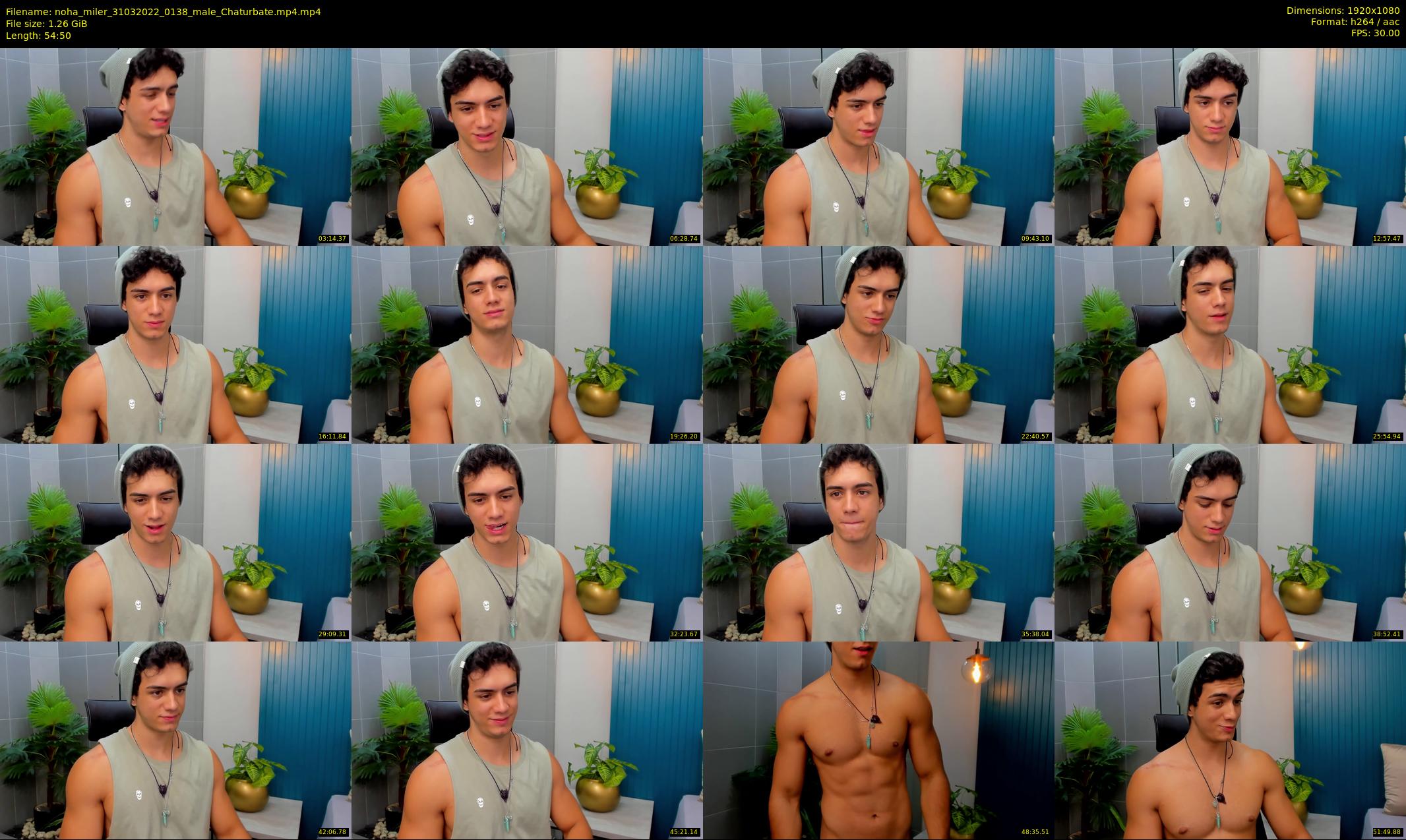 noha_miler — 55 minute Chaturbate male cam show recording, 1080p, Mar 31, 2022
