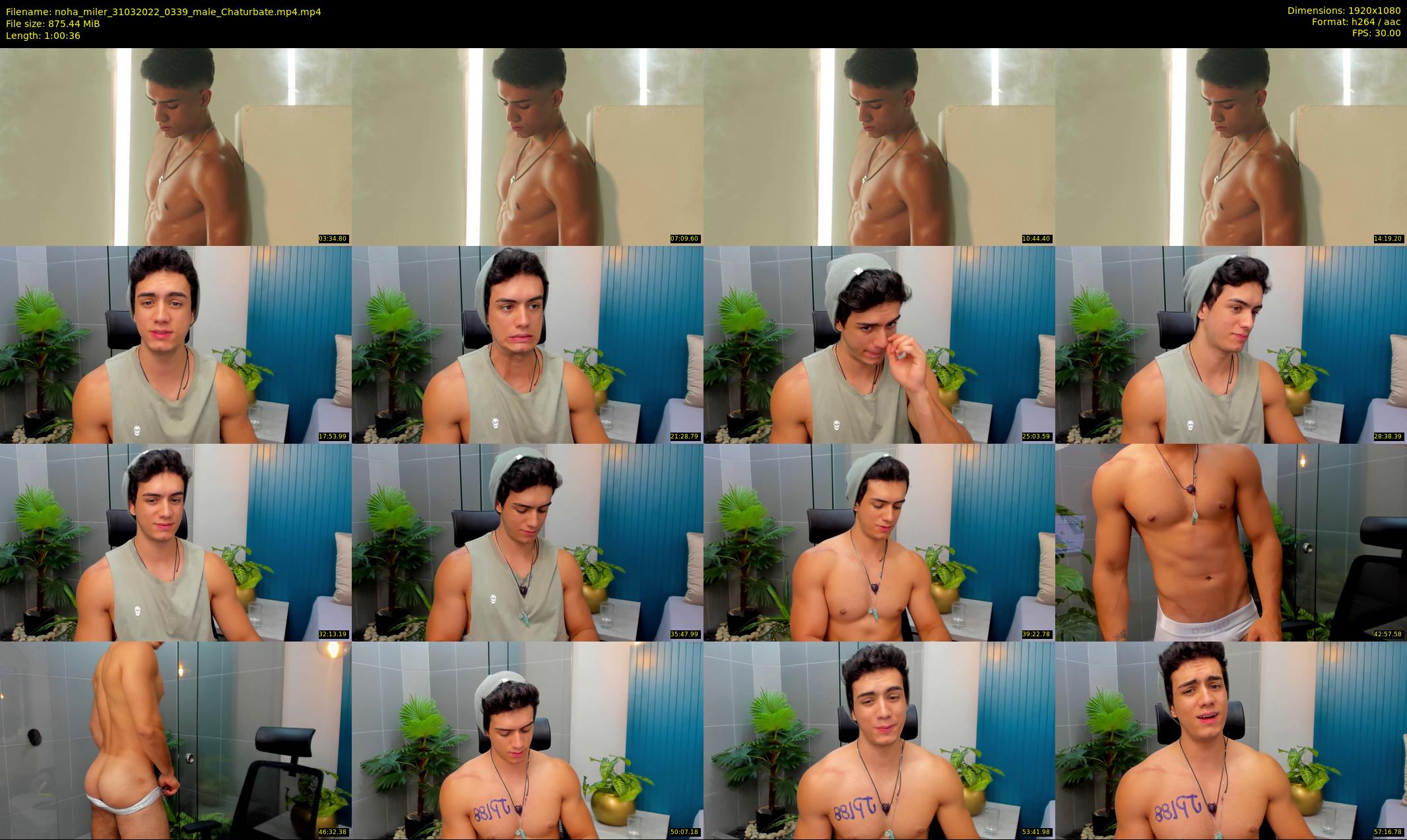 noha_miler — 61 minute Chaturbate male cam show recording, 1080p, Mar 31, 2022