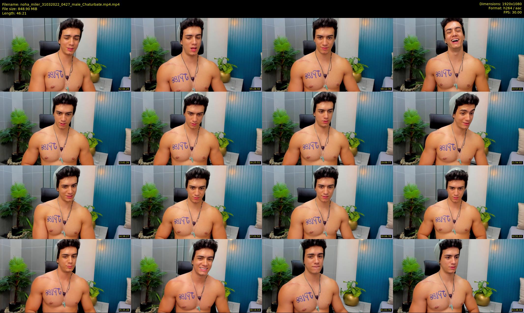 noha_miler — 47 minute Chaturbate male cam show recording, 1080p, Mar 31, 2022