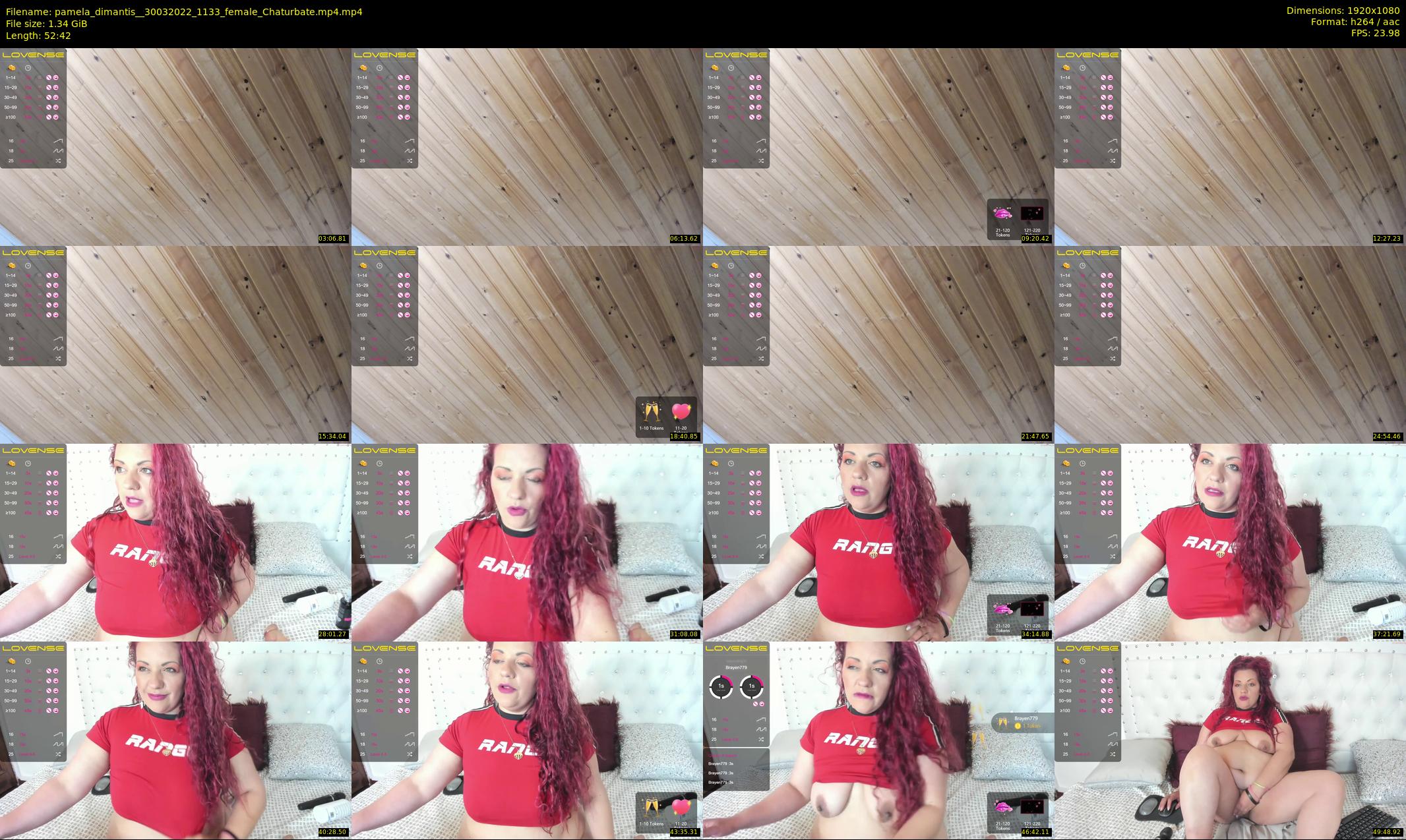 pamela_dimantis_ — 53 minute Chaturbate female cam show recording, 1080p, Mar 30, 2022