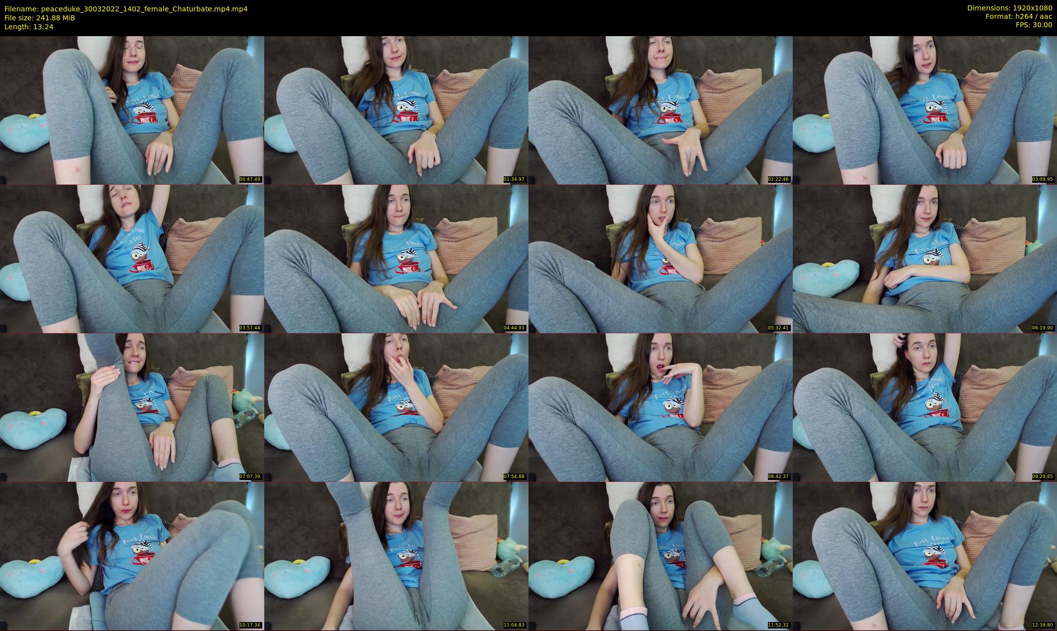peaceduke — 14 minute Chaturbate female cam show recording, 1080p, Mar 30, 2022
