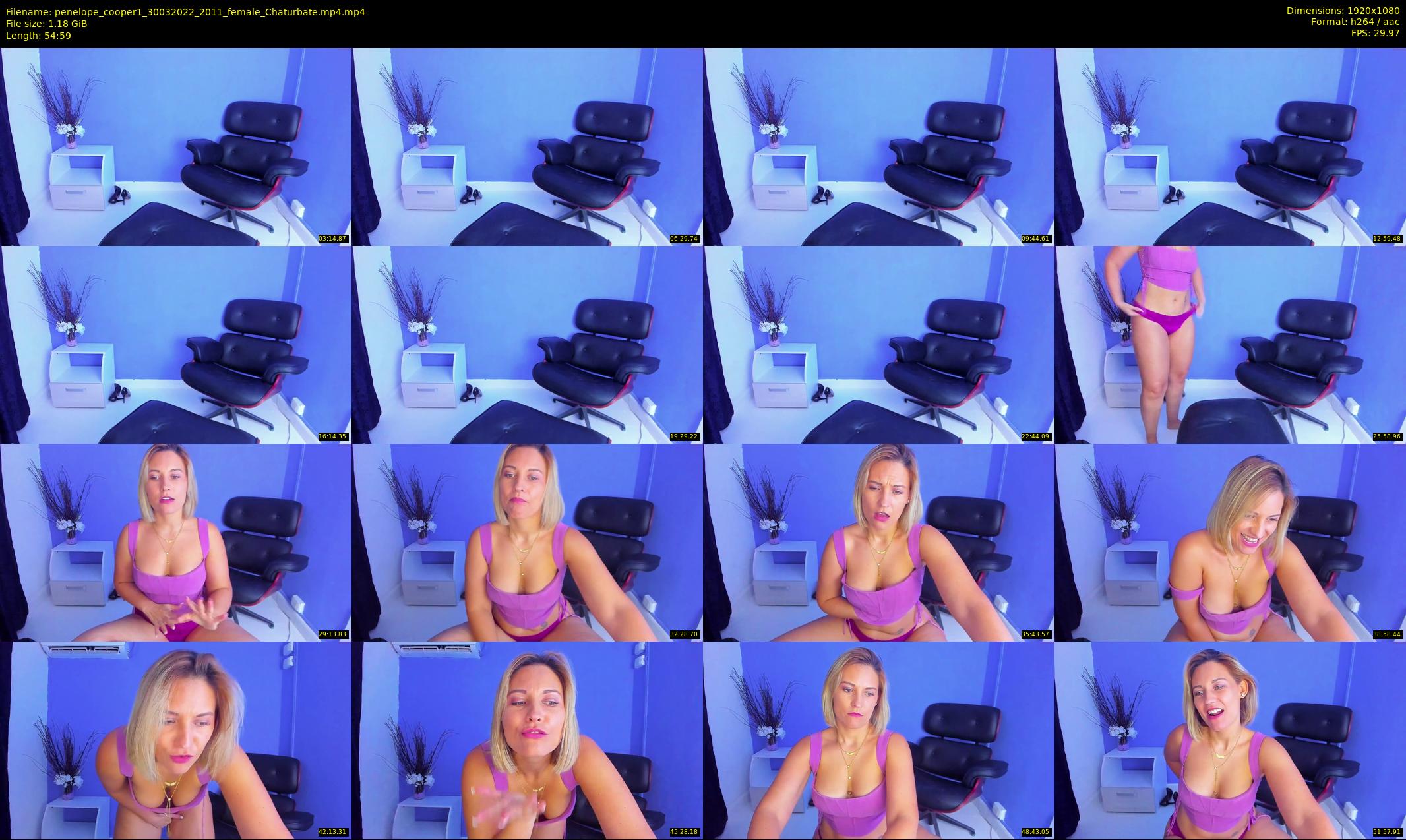 penelope_cooper1 — 55 minute Chaturbate female cam show recording, 1080p, Mar 30, 2022