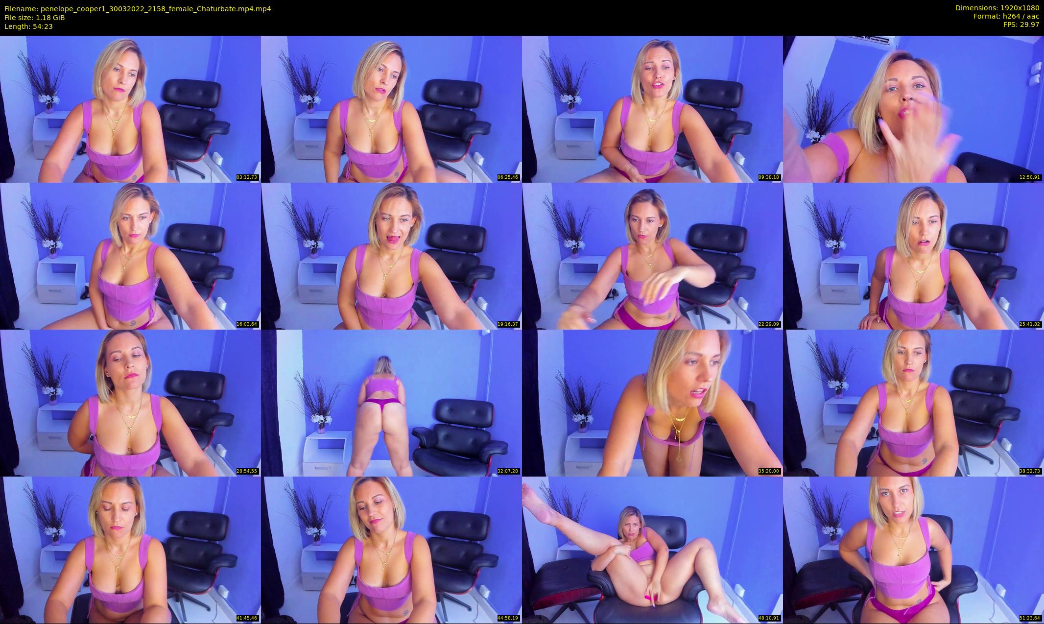 penelope_cooper1 — 55 minute Chaturbate female cam show recording, 1080p, Mar 30, 2022