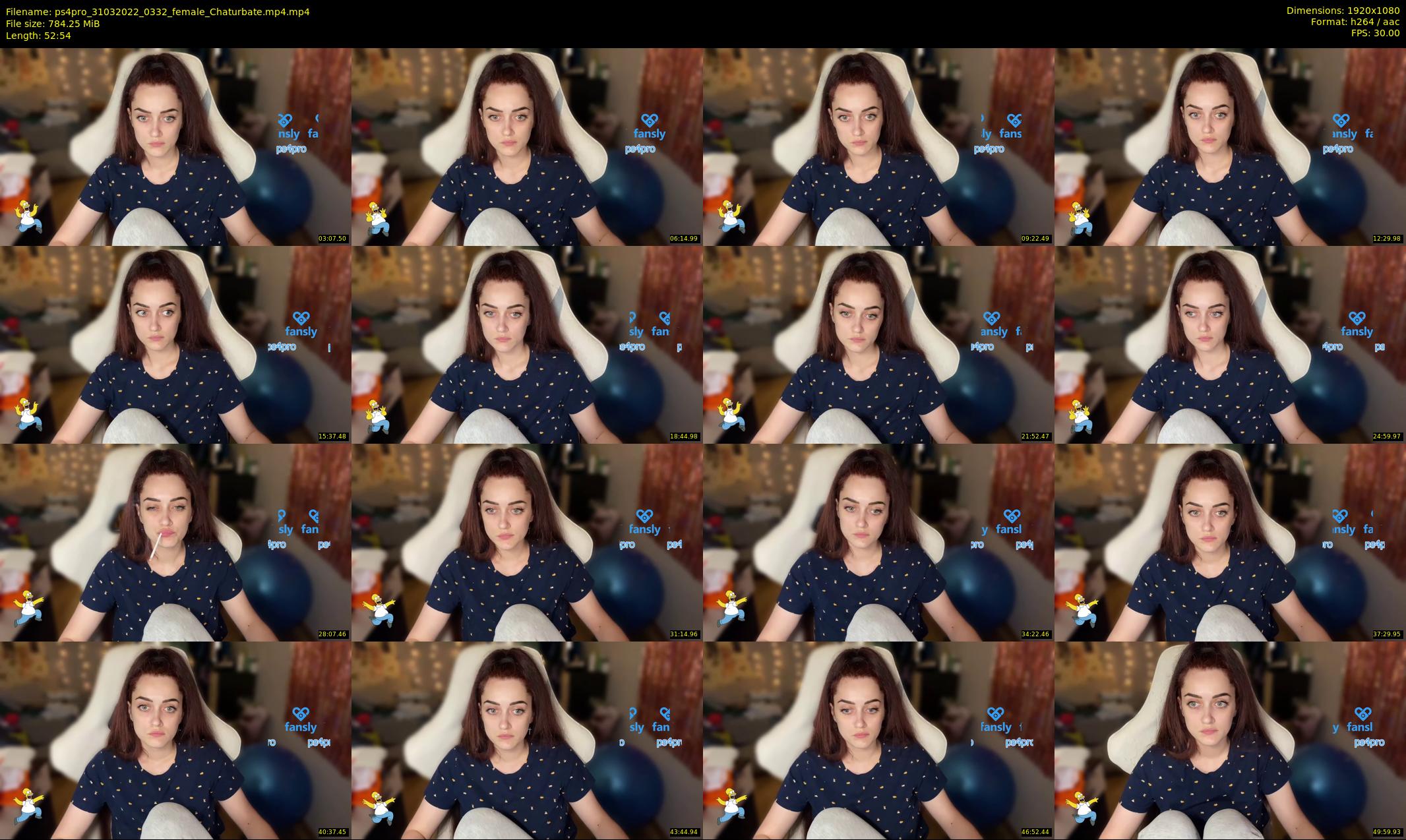 ps4pro — 53 minute Chaturbate female cam show recording, 1080p, Mar 31, 2022