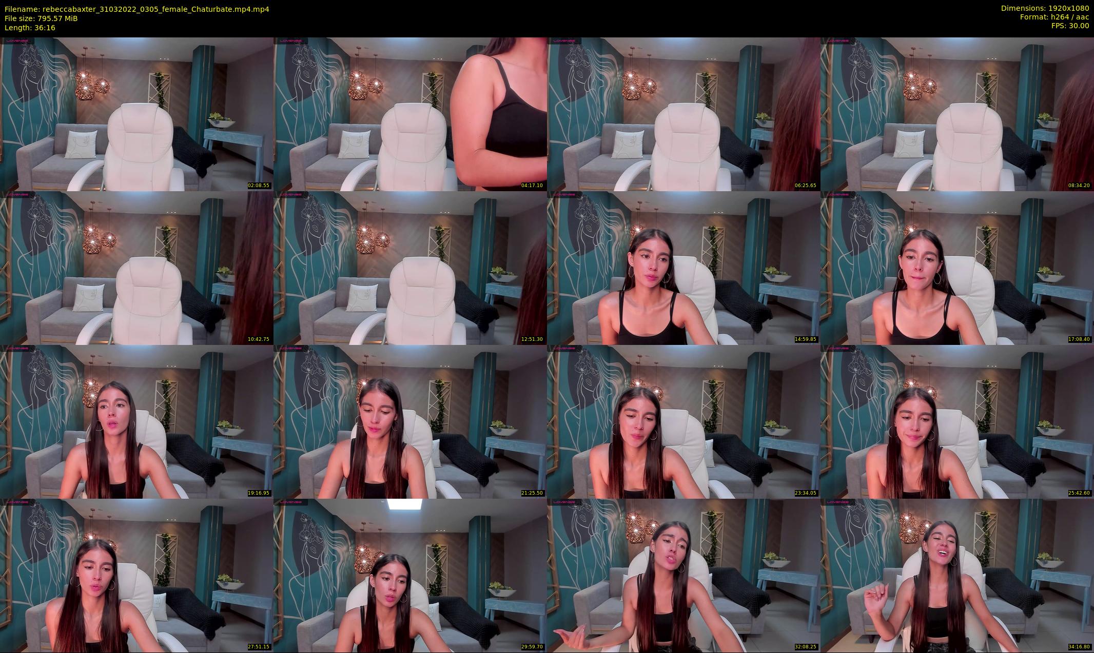 rebeccabaxter — 37 minute Chaturbate female cam show recording, 1080p, Mar 31, 2022