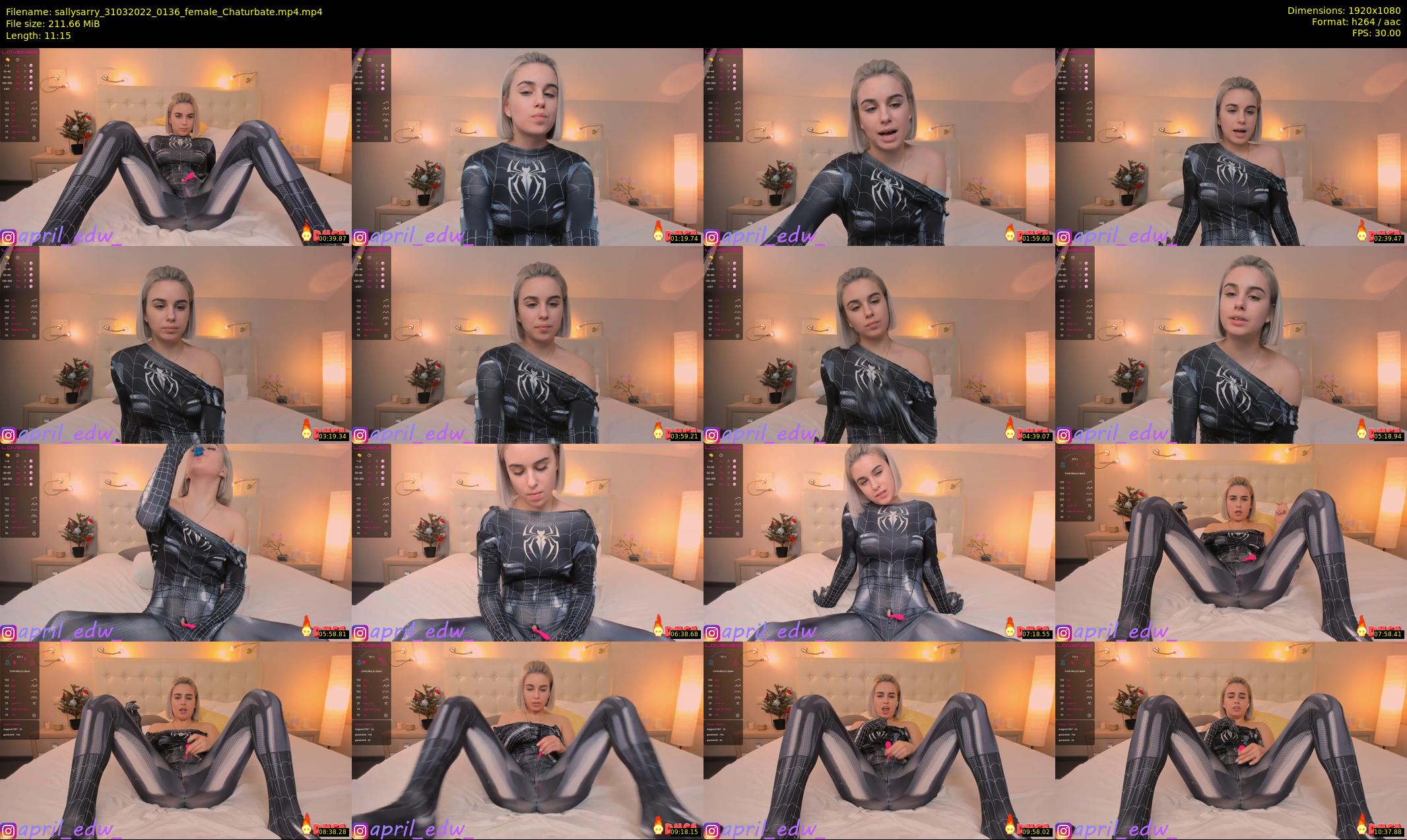 sallysarry — 12 minute Chaturbate couple cam show recording, 1080p, Mar 31, 2022