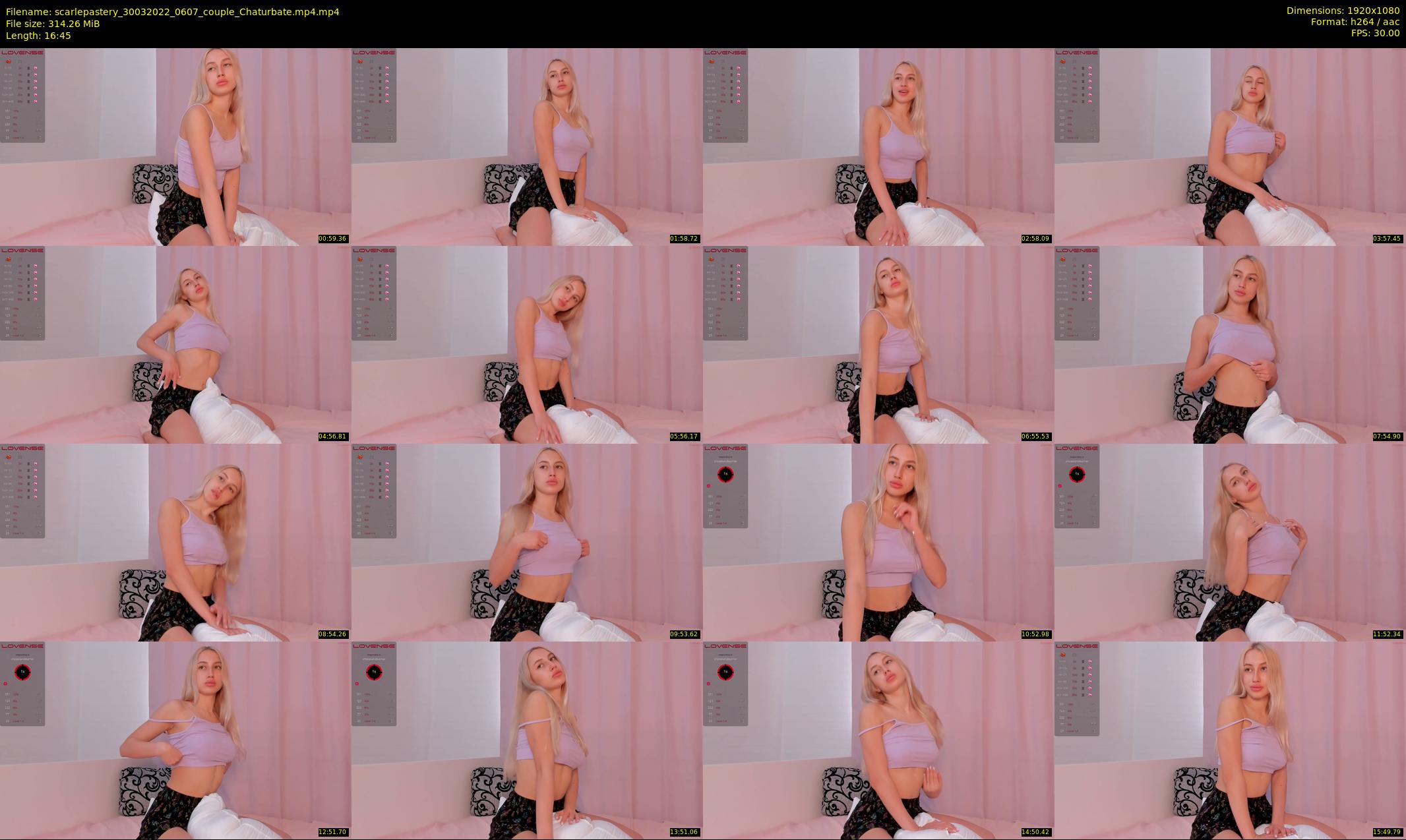scarlepastery — 17 minute Chaturbate couple cam show recording, 1080p, Mar 30, 2022