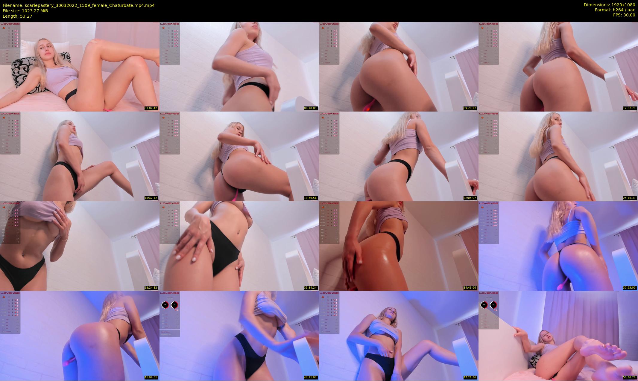 scarlepastery — 54 minute Chaturbate couple cam show recording, 1080p, Mar 30, 2022