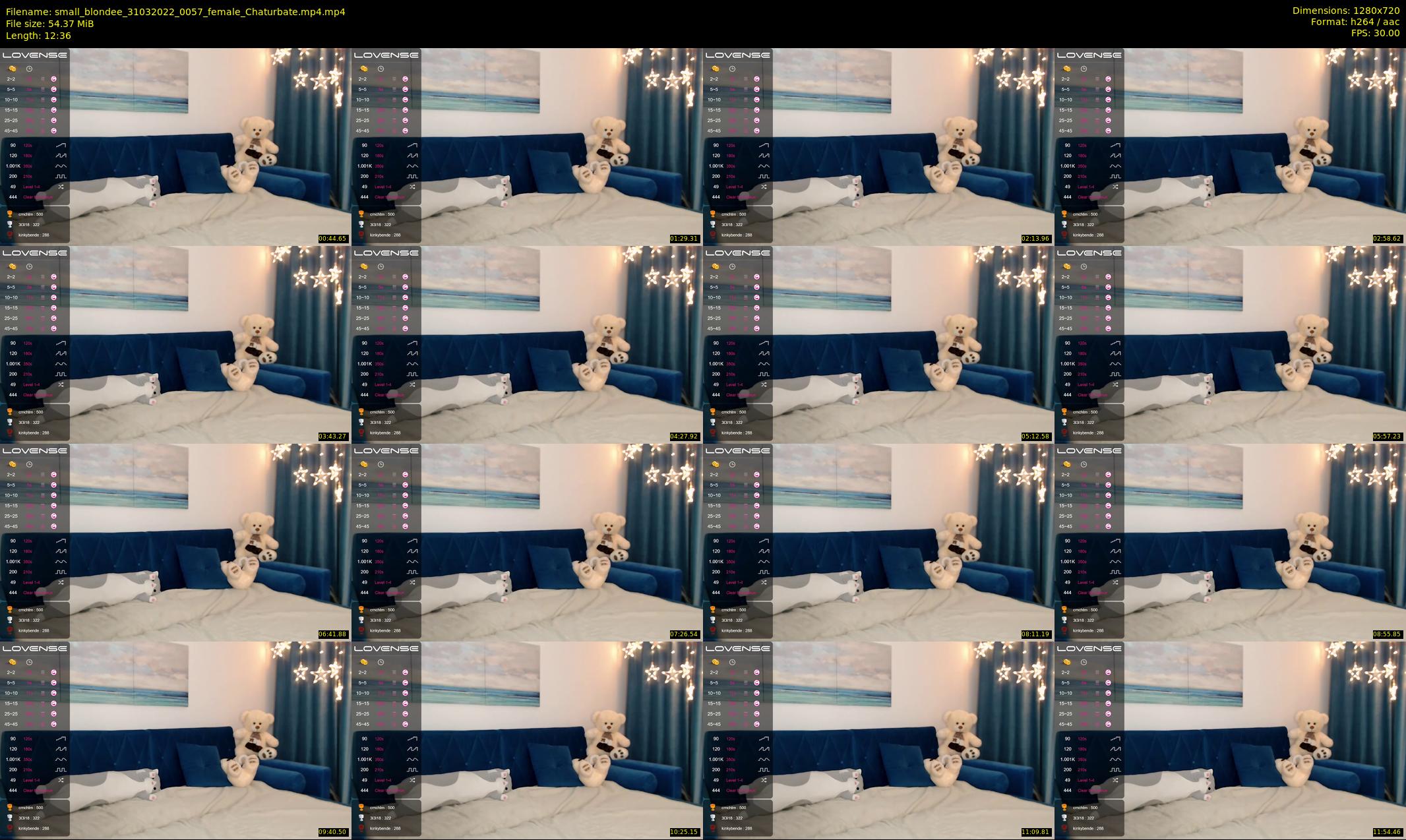 small_blondee — 13 minute Chaturbate female cam show recording, 720p, Mar 31, 2022