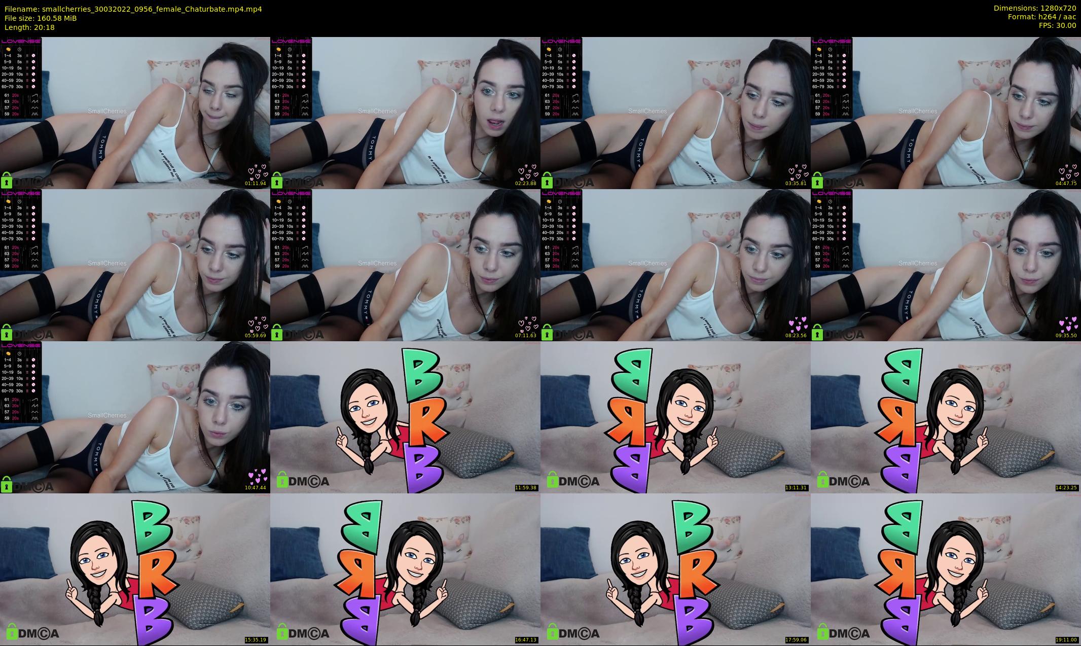 smallcherries — 21 minute Chaturbate female cam show recording, 720p, Mar 30, 2022