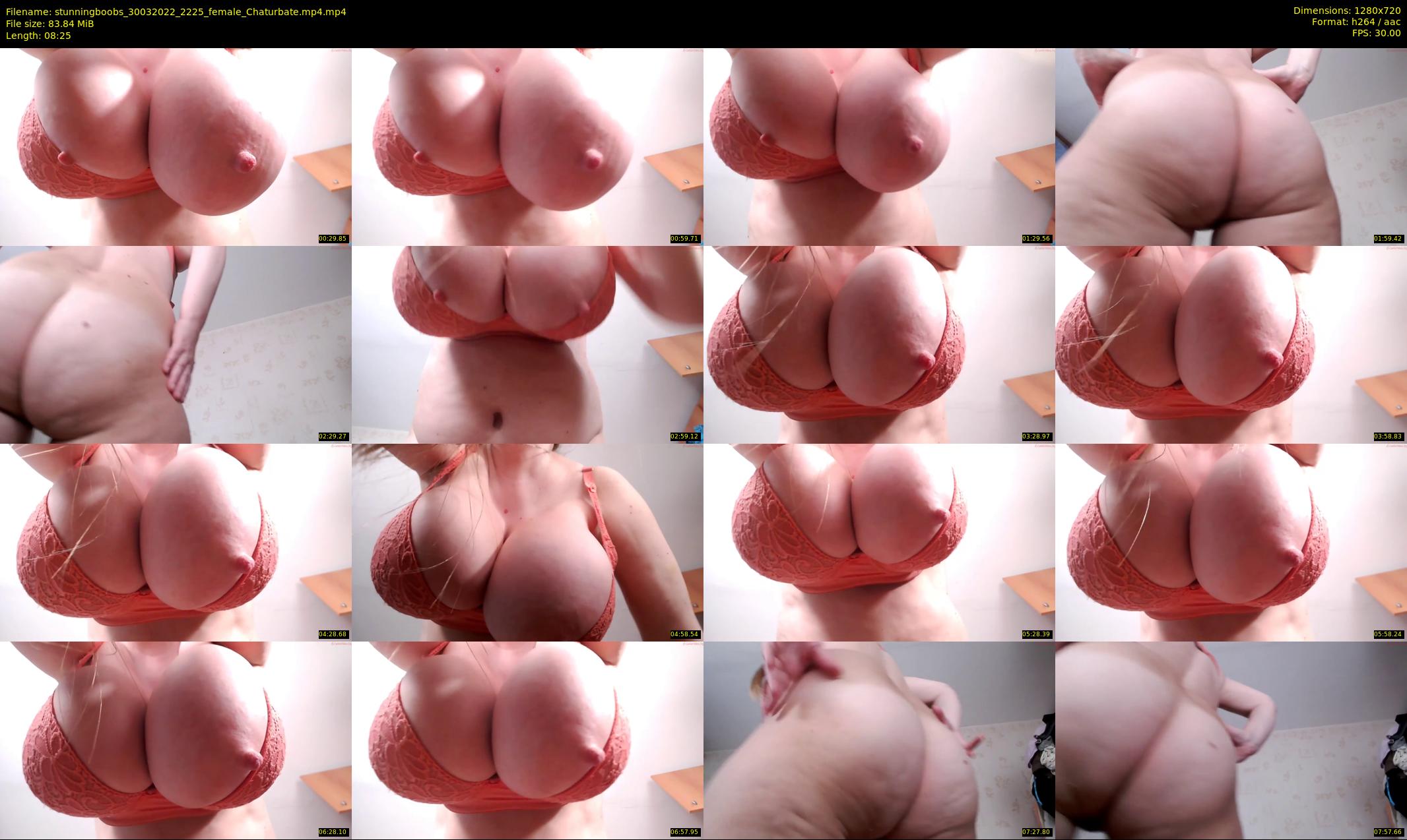 stunningboobs — 9 minute Chaturbate female cam show recording, 720p, Mar 30, 2022