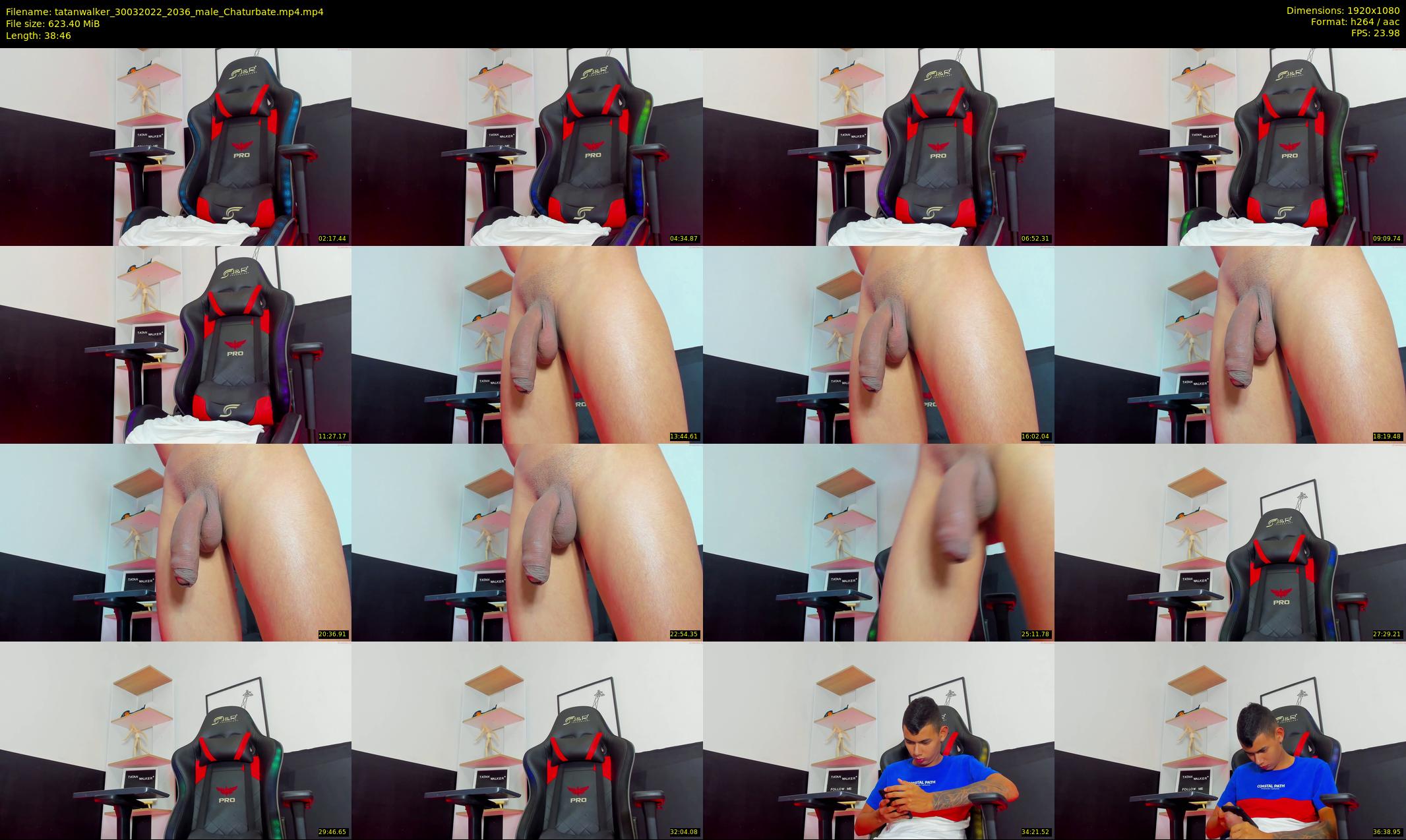 tatanwalker — 39 minute Chaturbate male cam show recording, 1080p, Mar 30, 2022