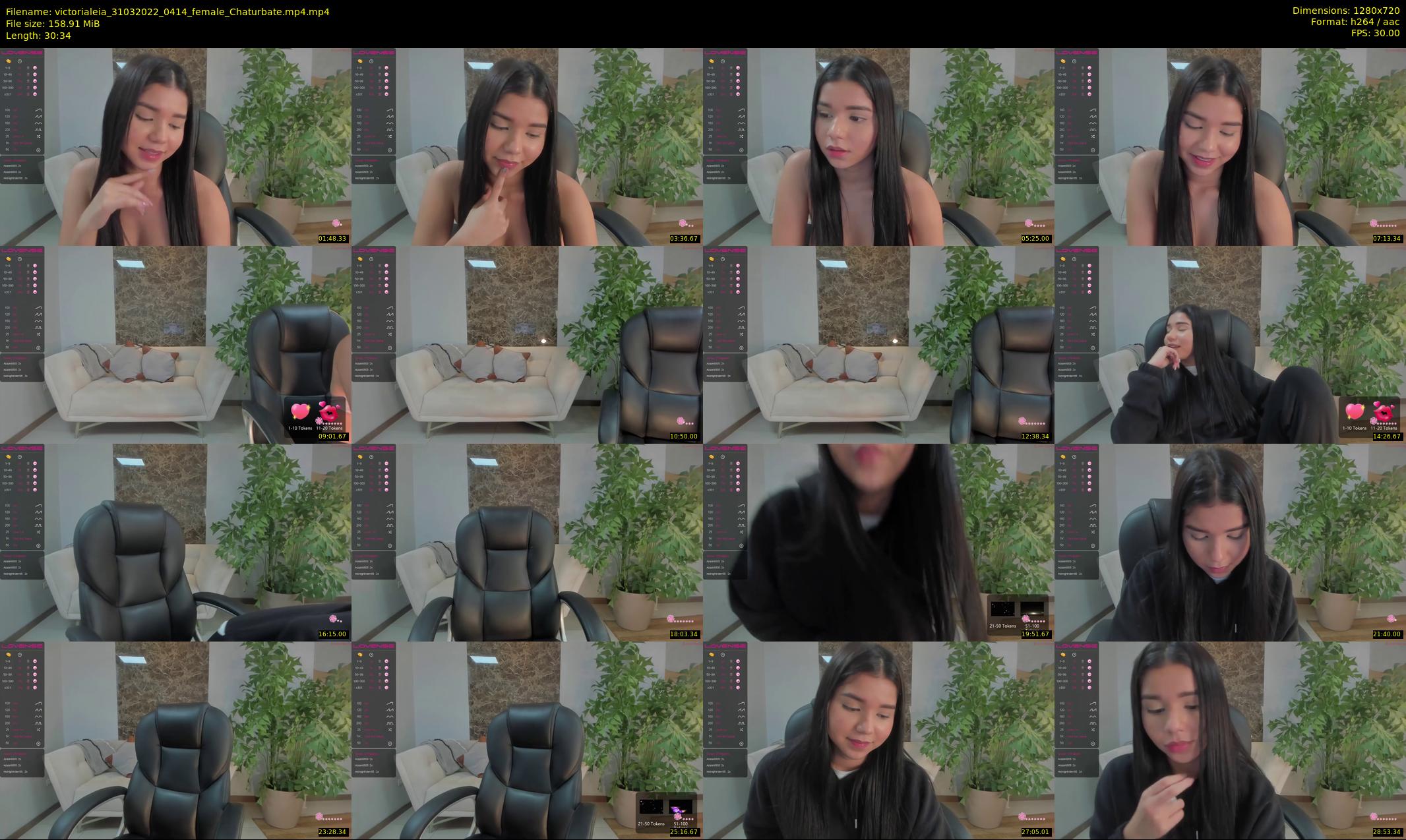 victorialeia — 31 minute Chaturbate female cam show recording, 720p, Mar 31, 2022