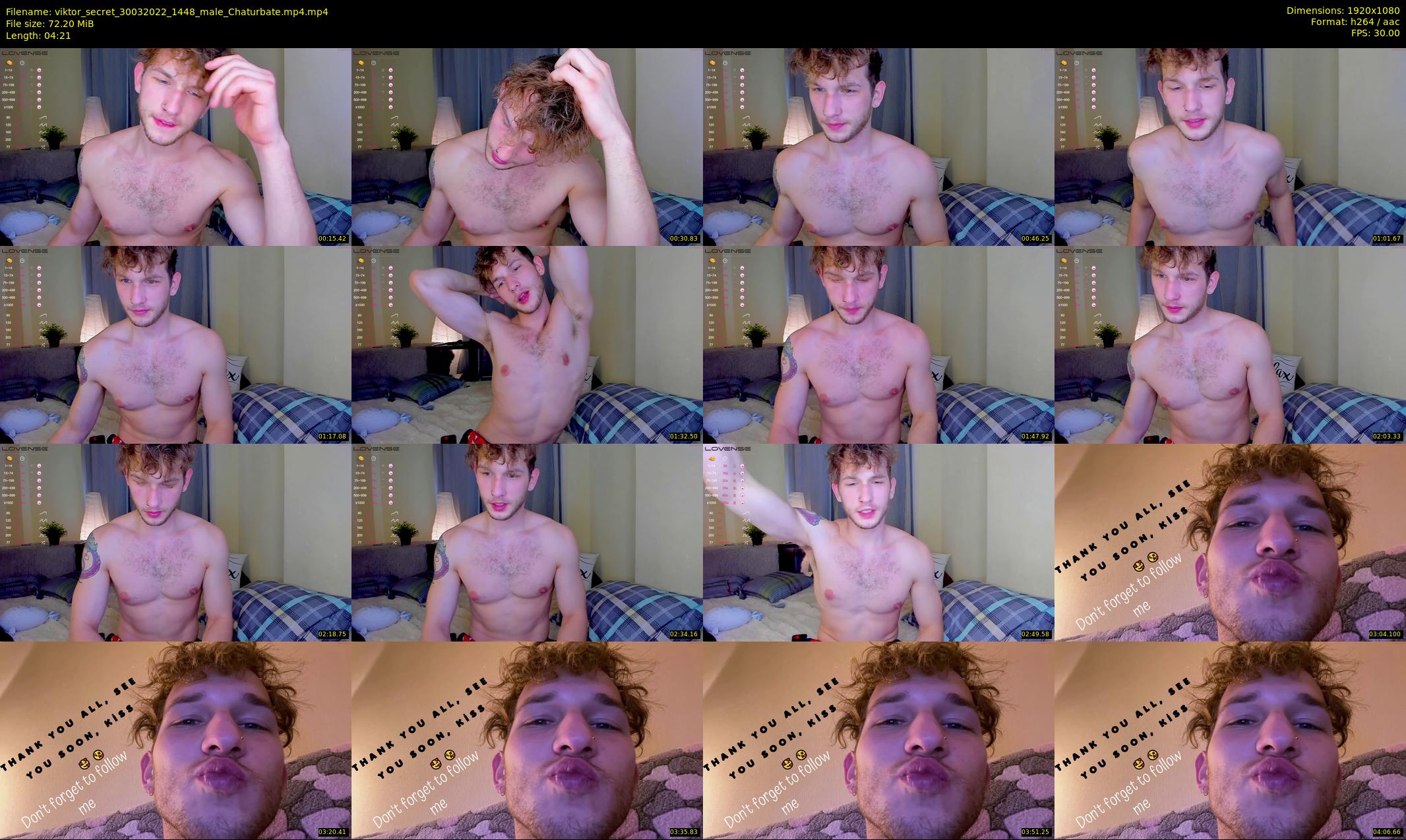 viktor_secret — 5 minute Chaturbate male cam show recording, 1080p, Mar 30, 2022