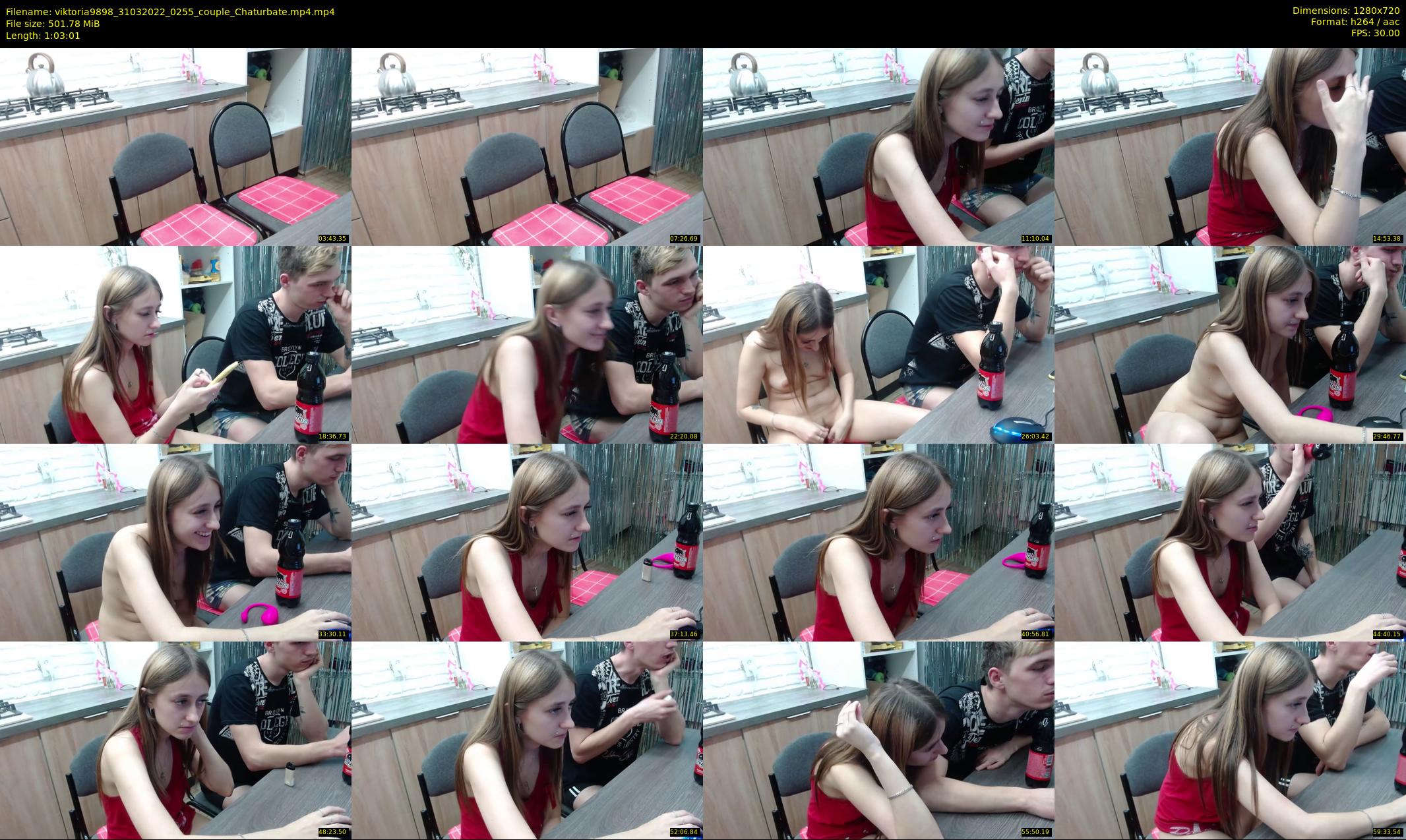 viktoria9898 — 64 minute Chaturbate couple cam show recording, 720p, Mar 31, 2022